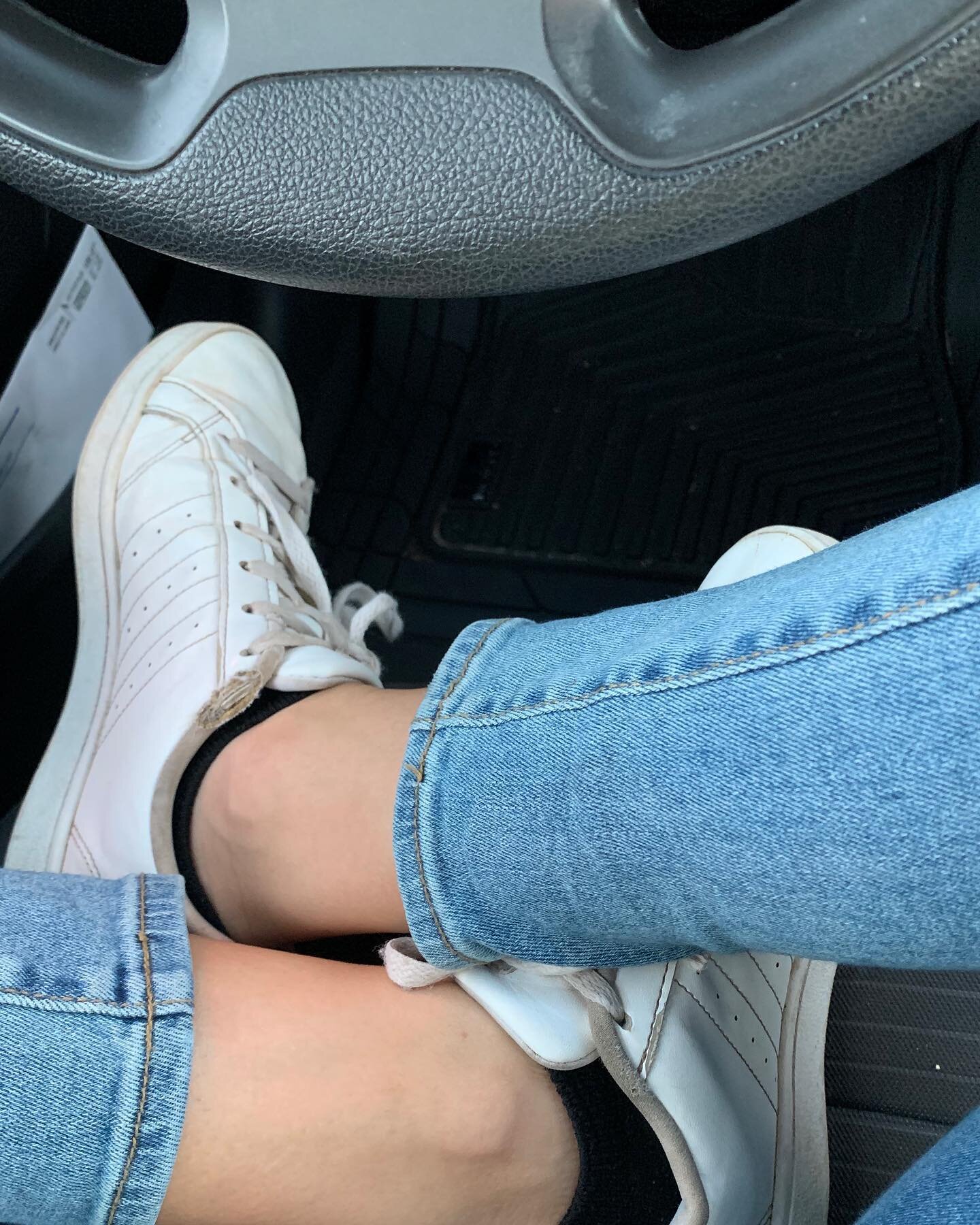 Anyone else get sentimental about their tennis shoes? Haha😂 these have rips in them, and are so worn through they my feet get hot when I walk on the black top☀️ But I don&rsquo;t wanna give them up! They&rsquo;ve traveled with me so many places!😅😍