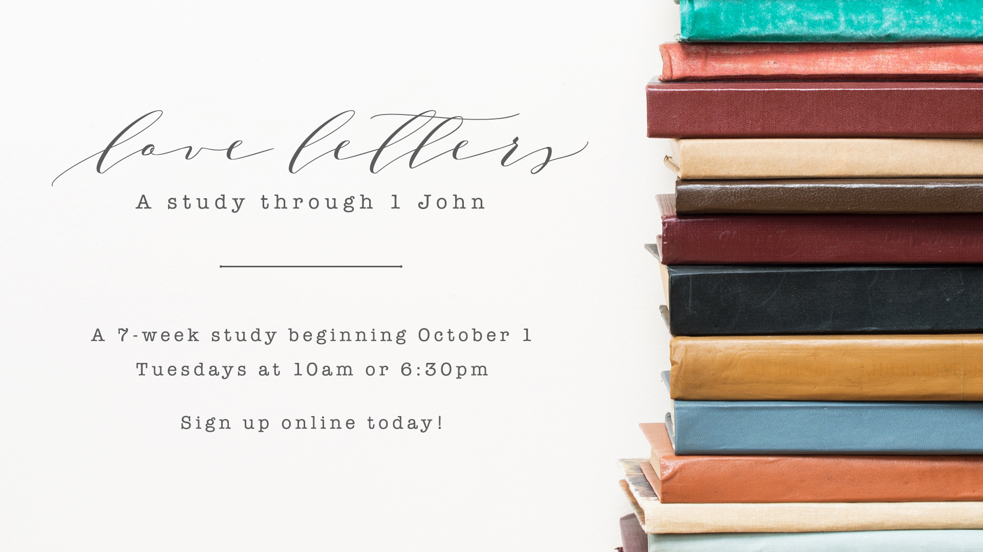 Love Letters Bible Study | Fall 2019
