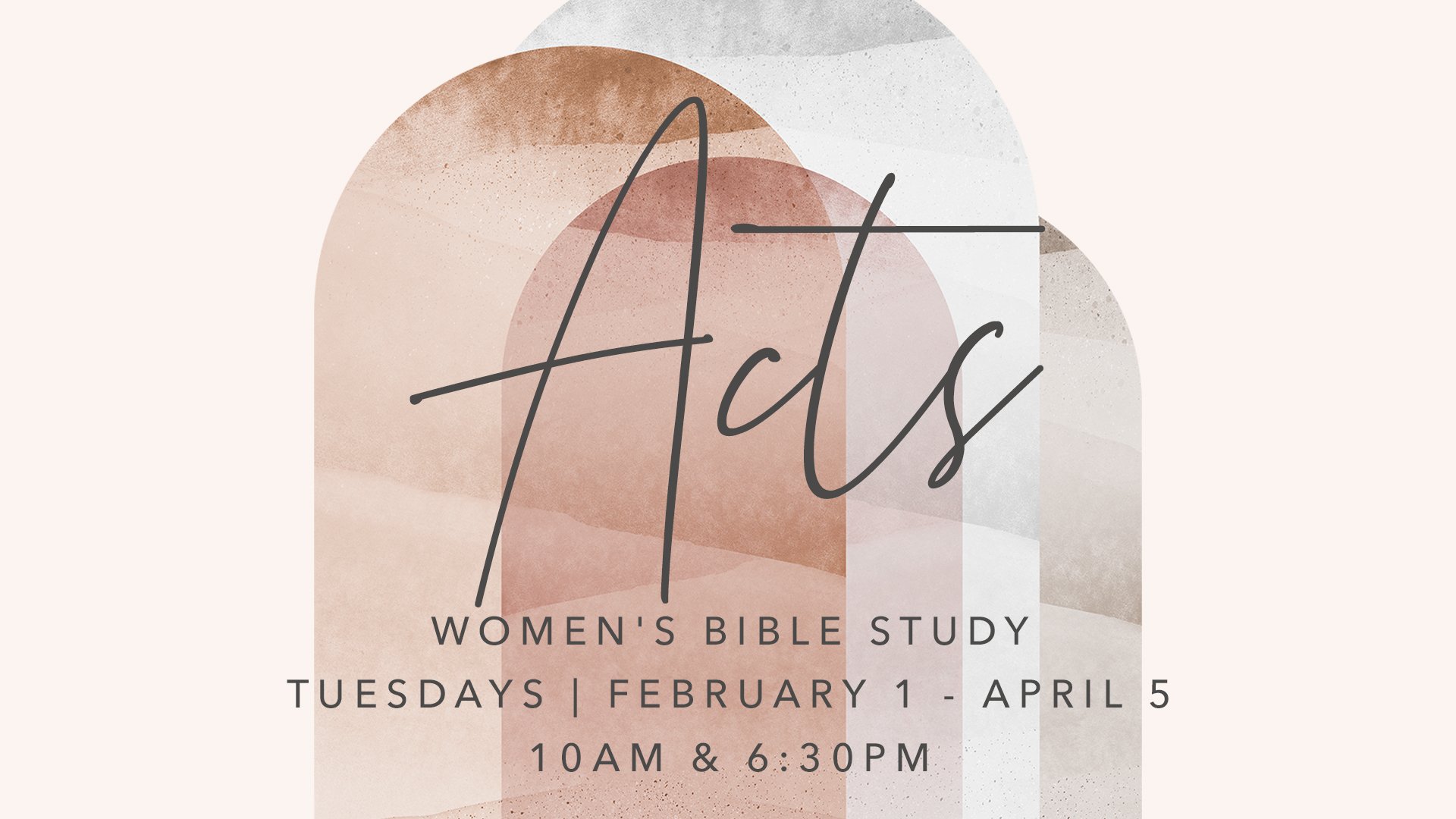 Acts Bible Study | Winter 2022