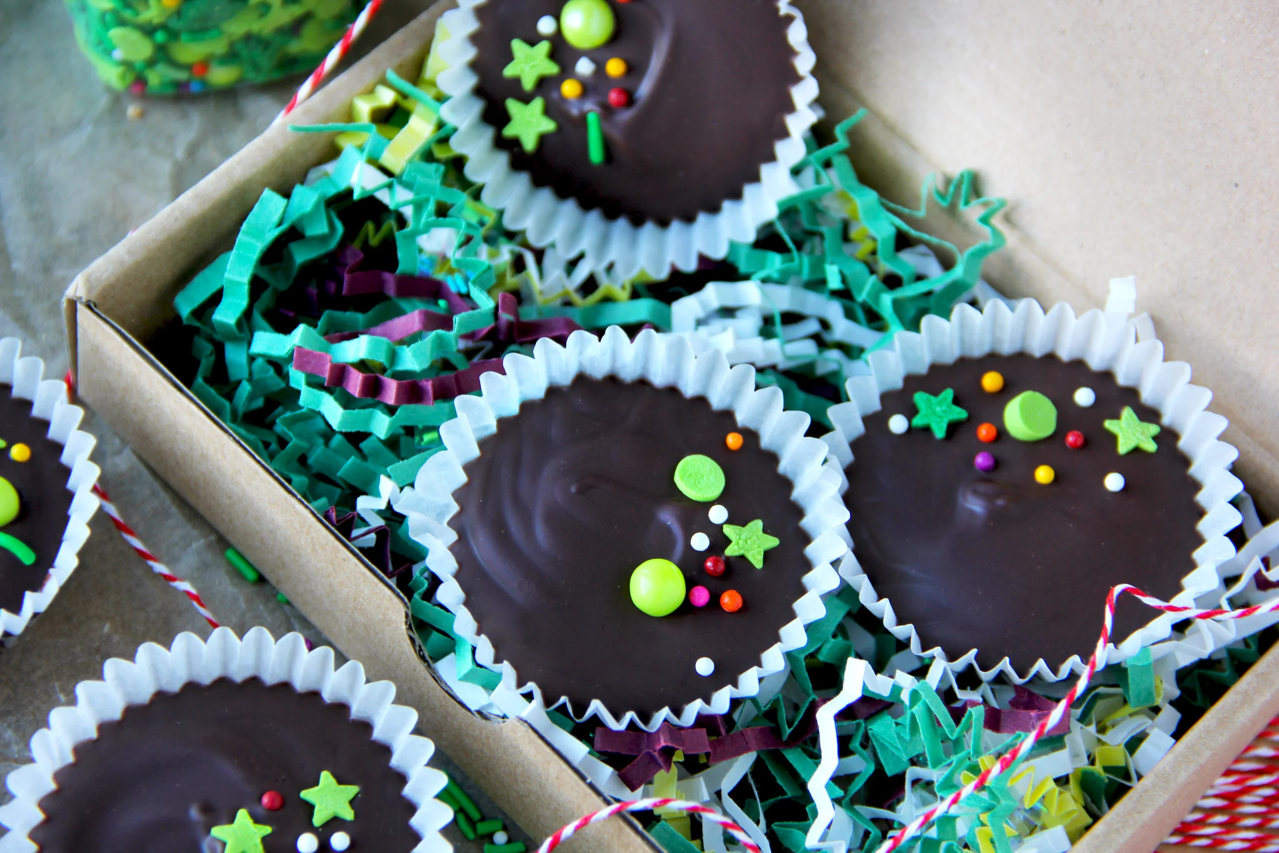 Homemade Twix Cups