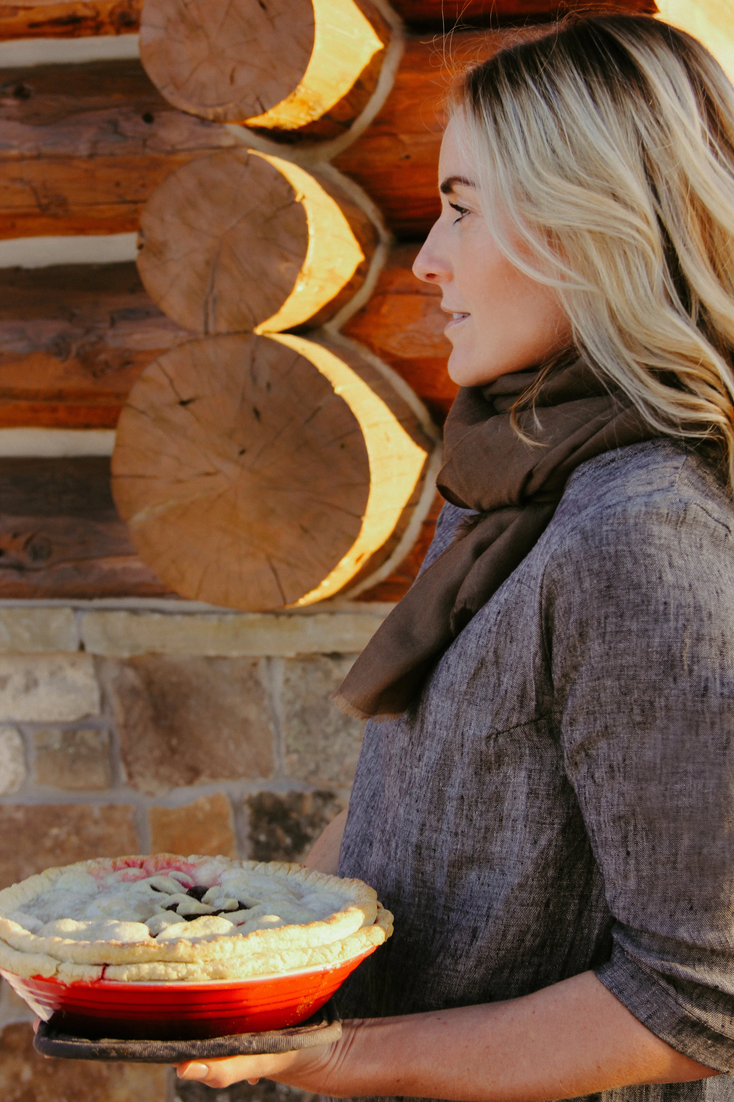 Grey Linen dress by Pyne & Smith Clothiers , California