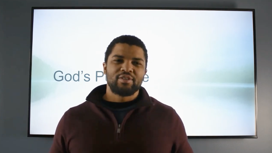 God's Purpose Week 2: The Bigger Picture