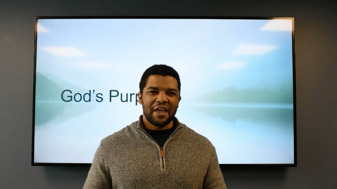 God's Purpose: Week 1