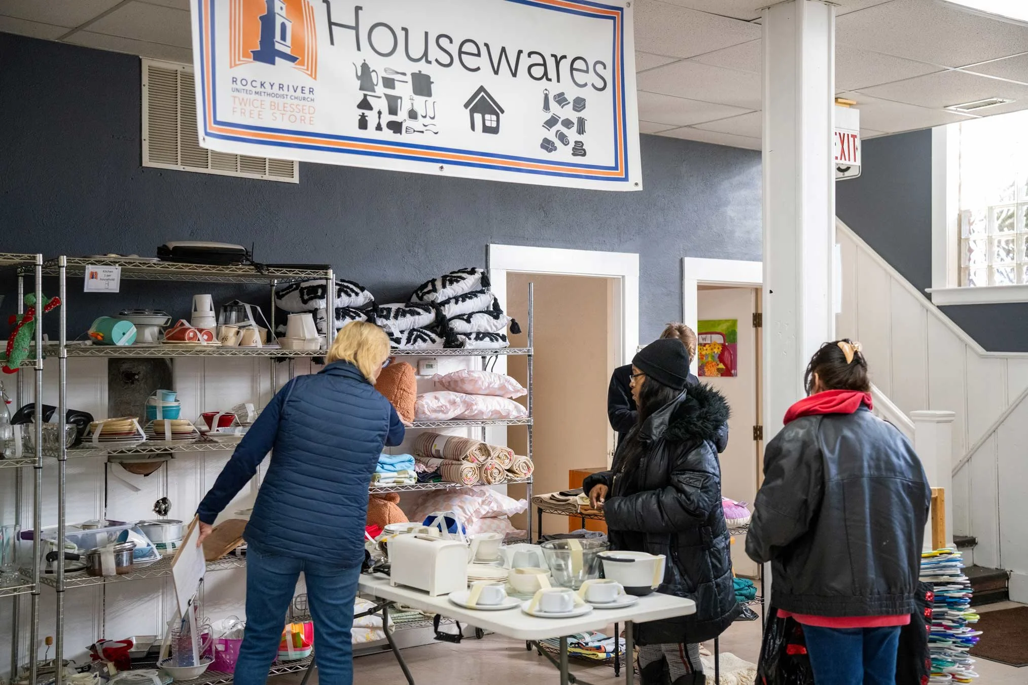 Twice Blessed Free Store Shopping Day