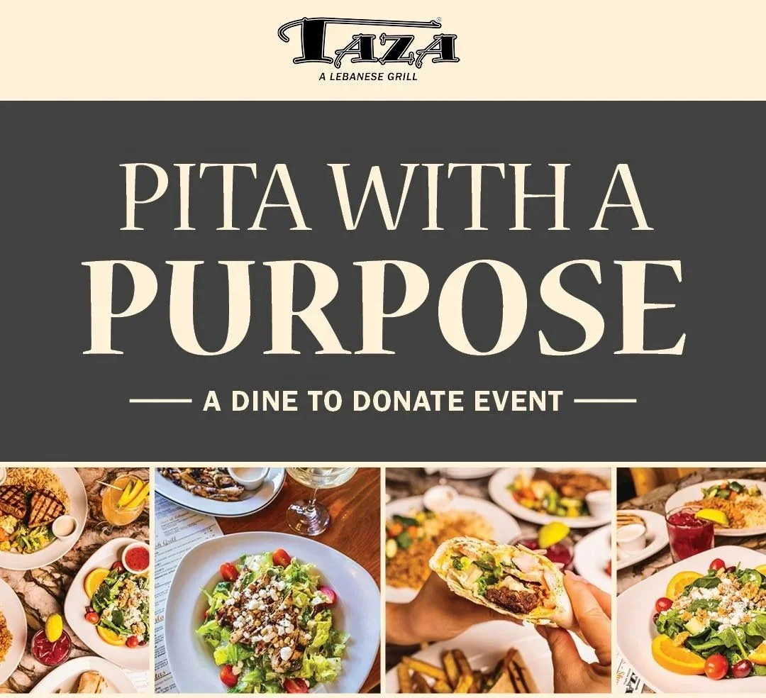 Pita with a Purpose - Dine to Donate
