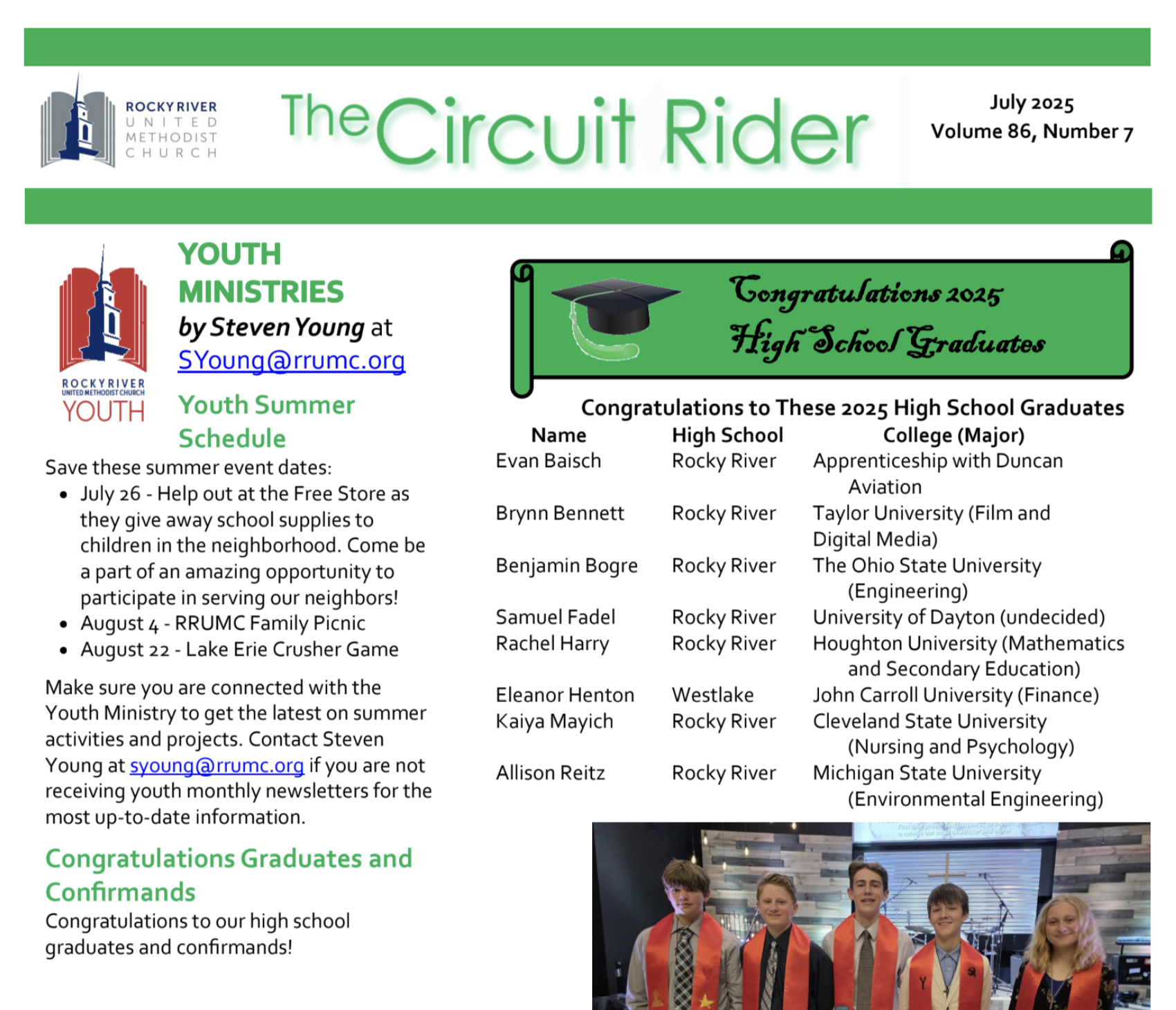 Circuit Rider – July 2025