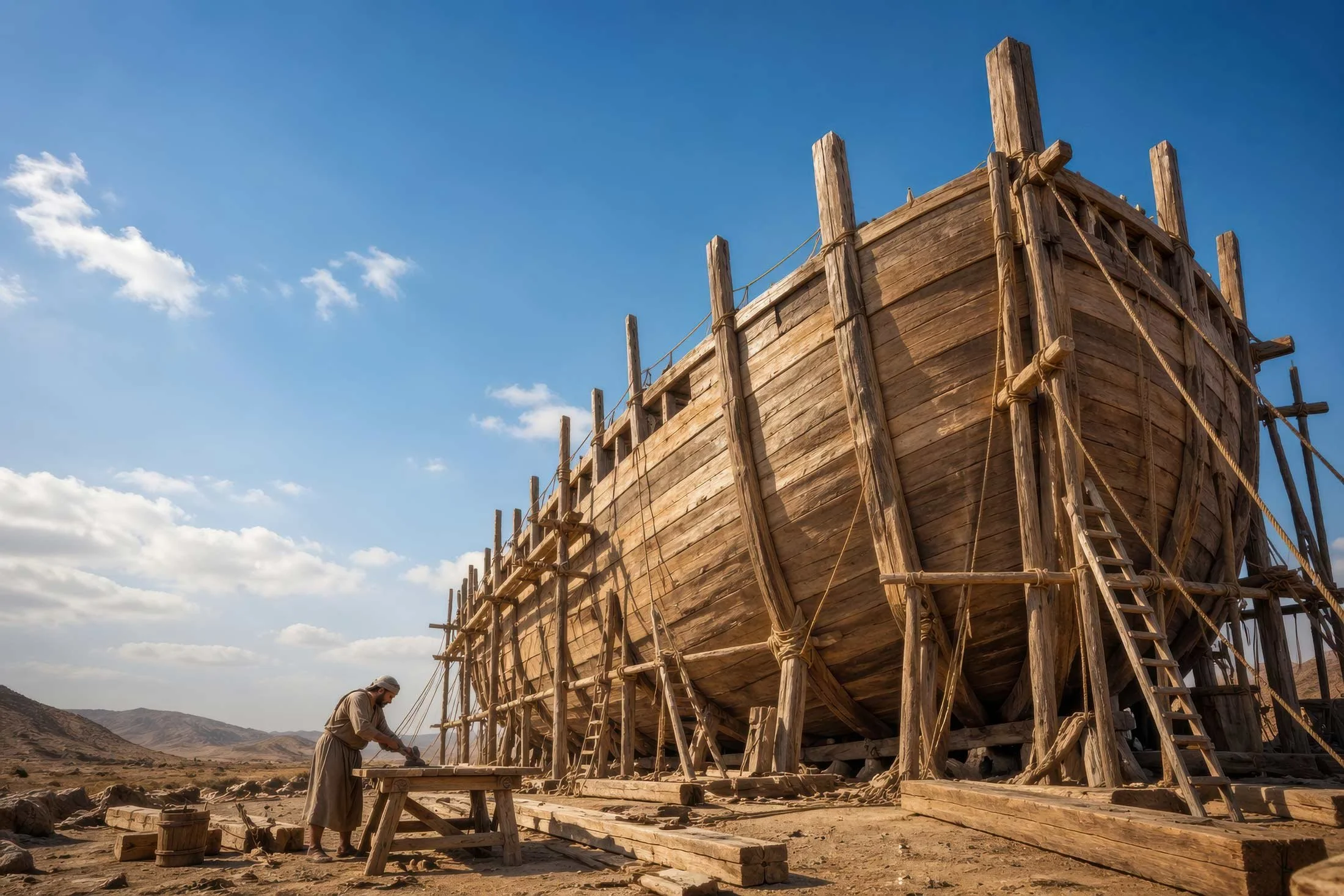 Faith Before the Flood: The Unseen Promise, the Unlikely Plan