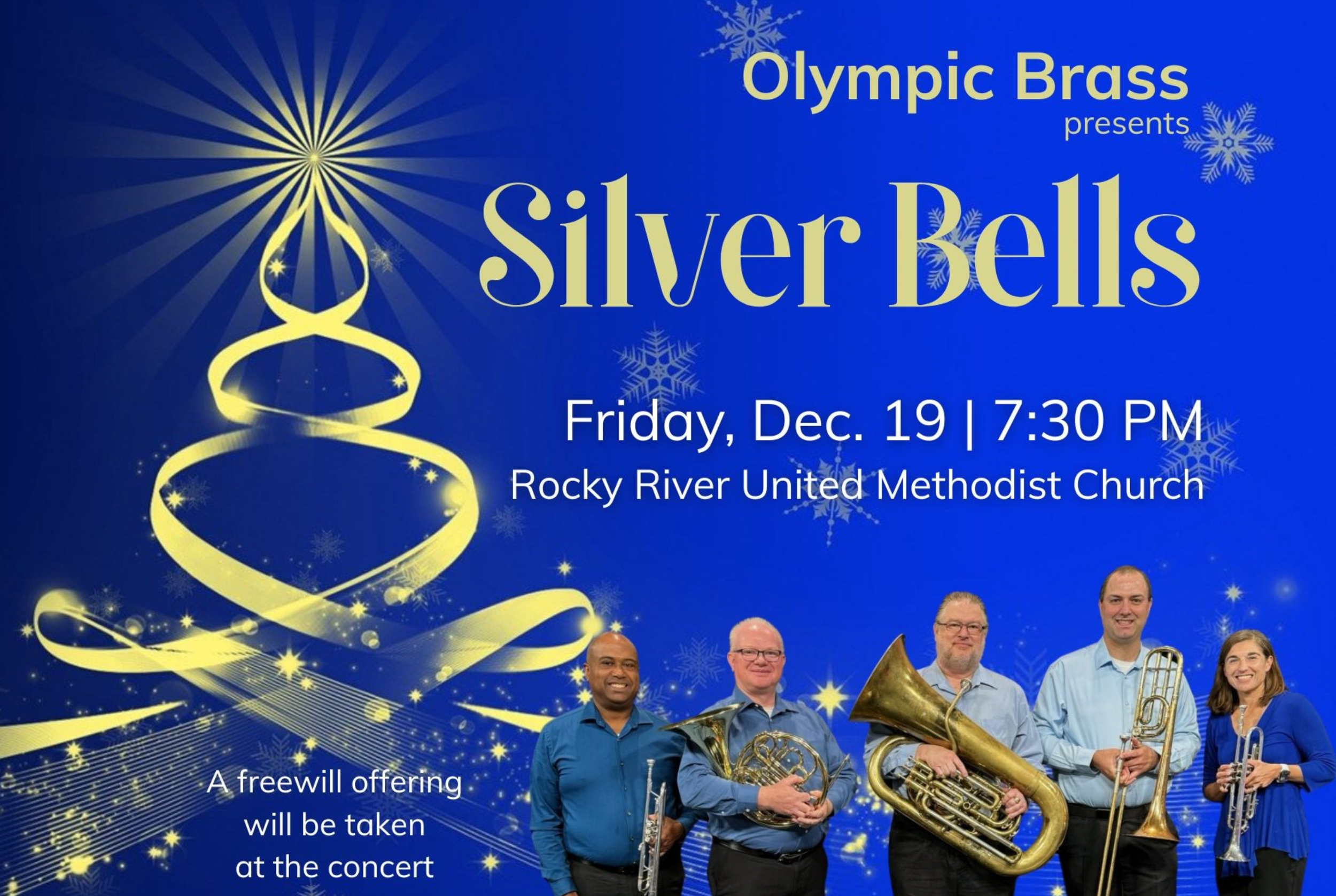 Gifts of Music Concert - Olympic Brass presents "Silver Bells"