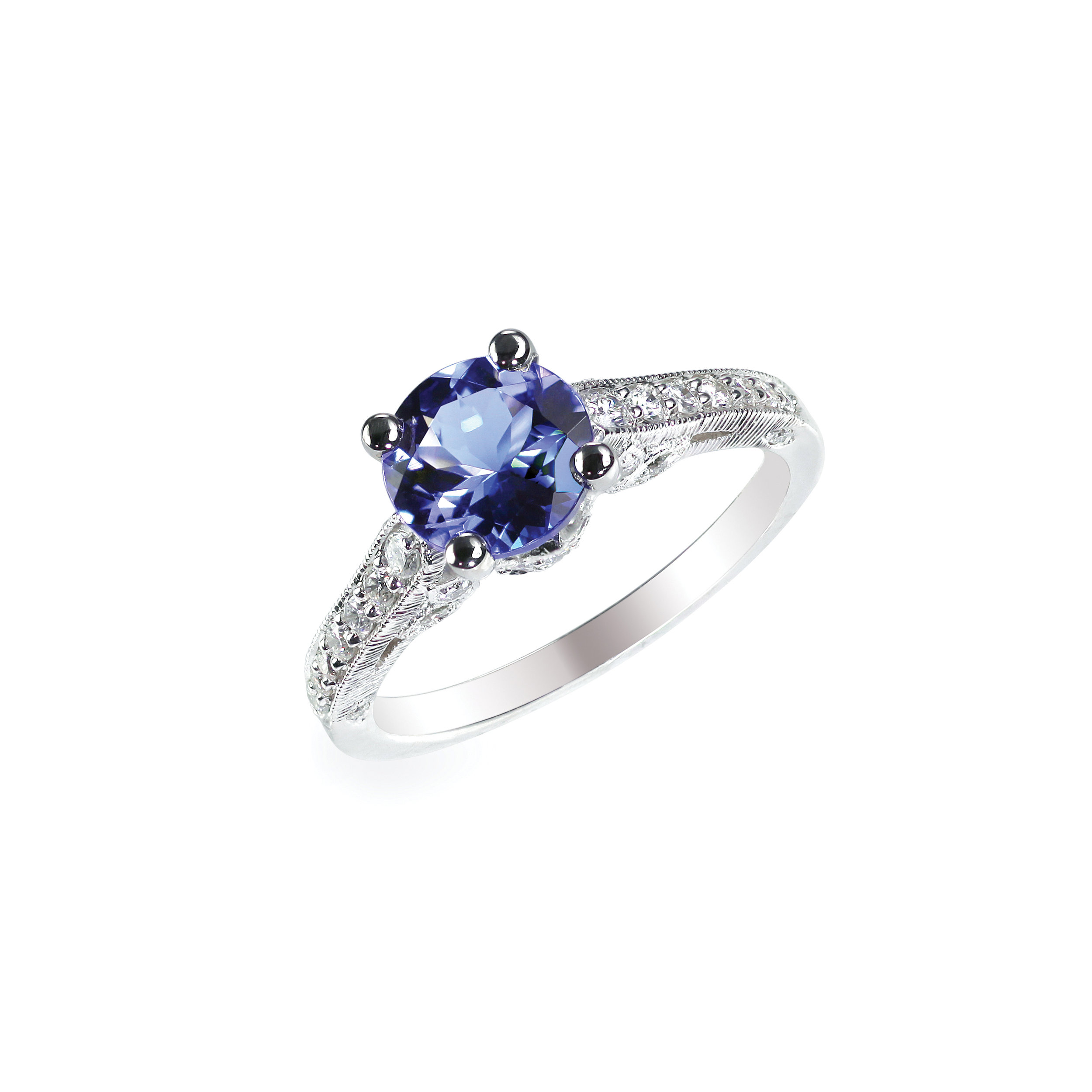 Sapphire Diamond Ring