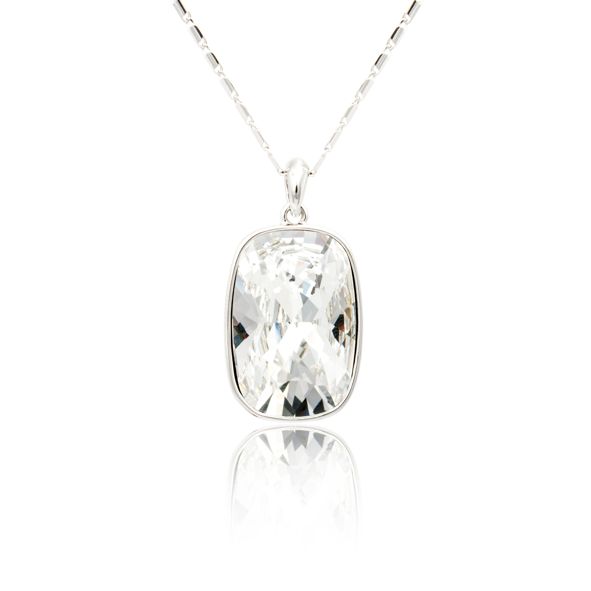 White Sapphire Pendant