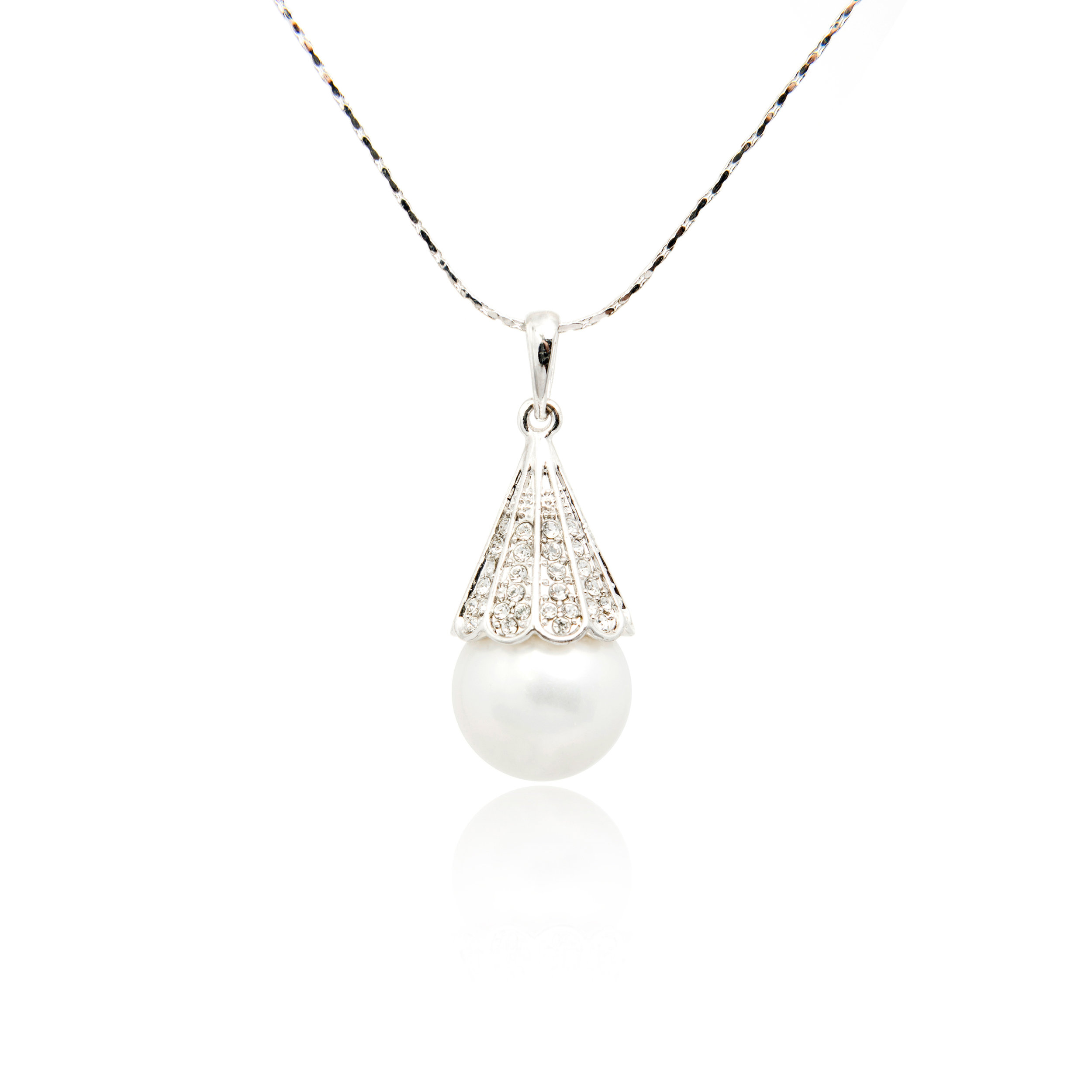 Pearl Diamond Pendant