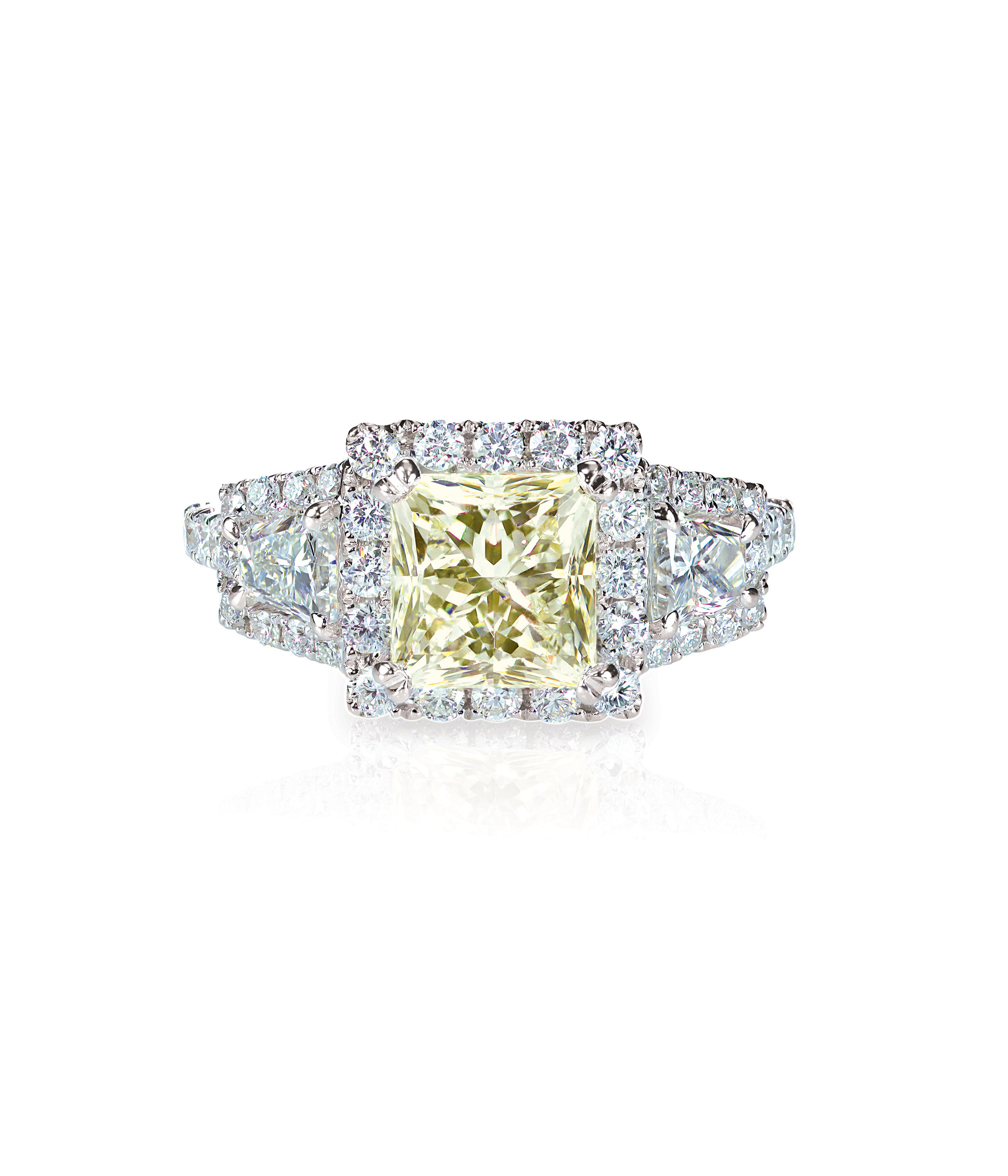 Yellow Diamond Engagement Ring