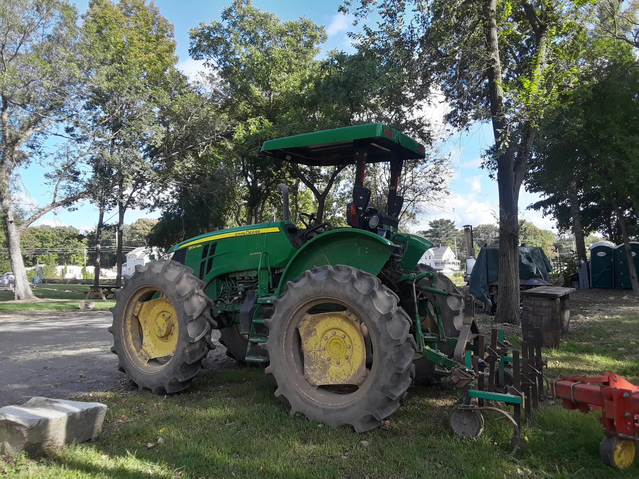 A John Deere Tractor