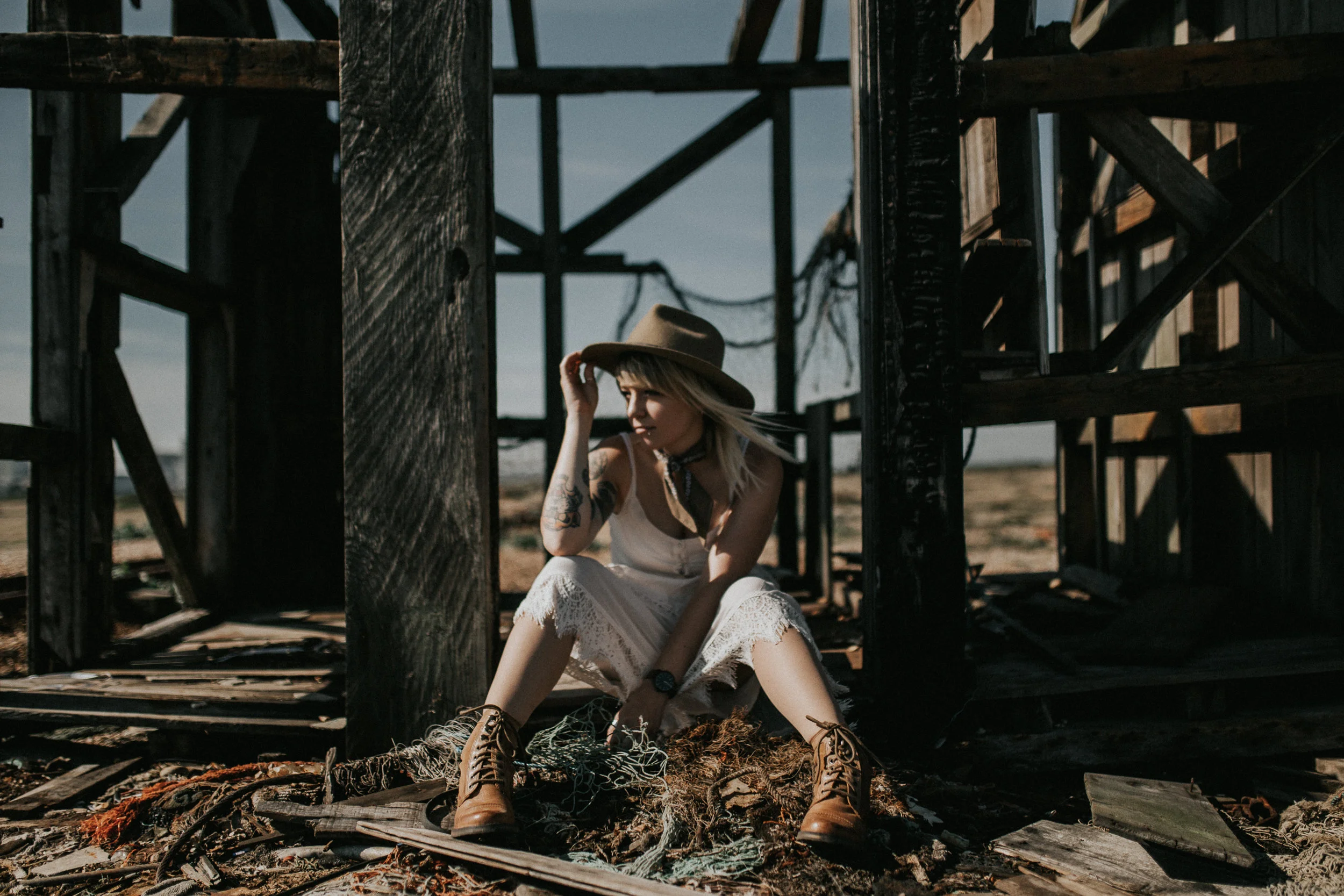 Claire Latchem - Self-Portrait Photoshoot