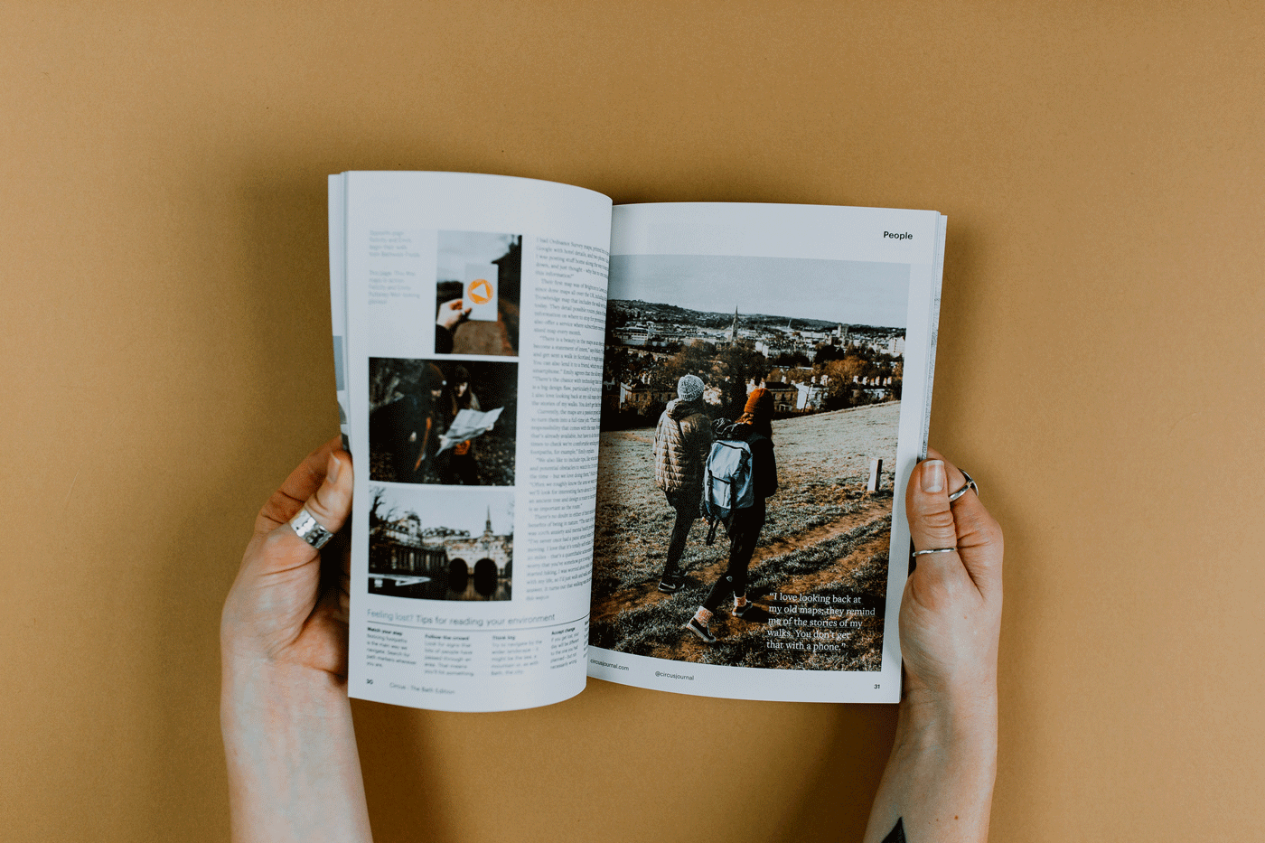 Circus Journal Reportage for This Way Maps