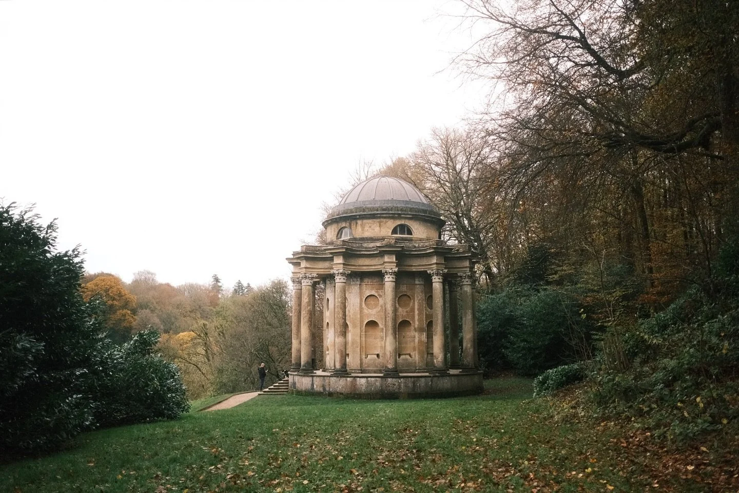 A spot I&rsquo;ve wanted to visit since discovering a fondness for period dramas only to find the grotto my favourite part with its sunken entrances shrouded in moss and ferns. Jagged flint-lined walls, water nymph statues stood in flowing pools and 