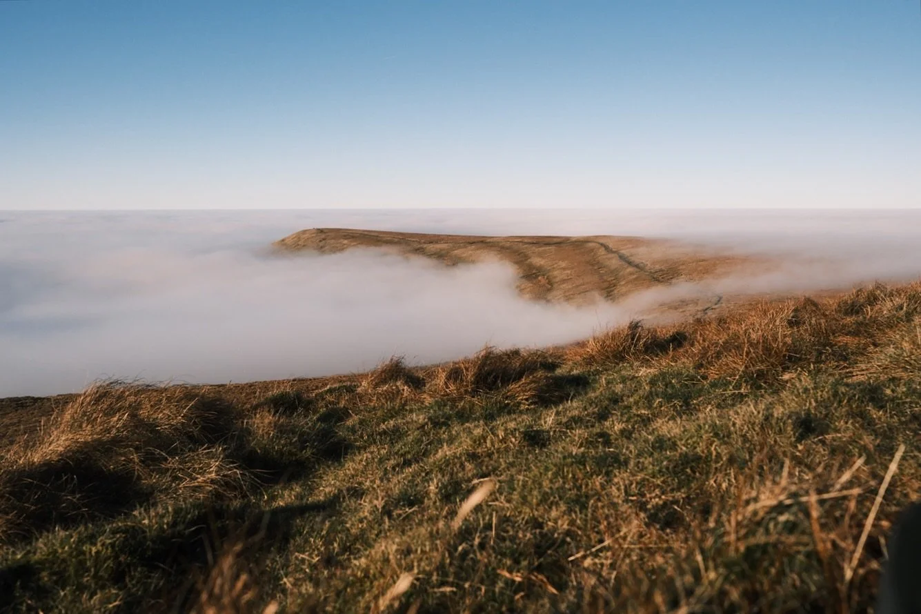 An unexpected cloud inversion over the dragon&rsquo;s back today.