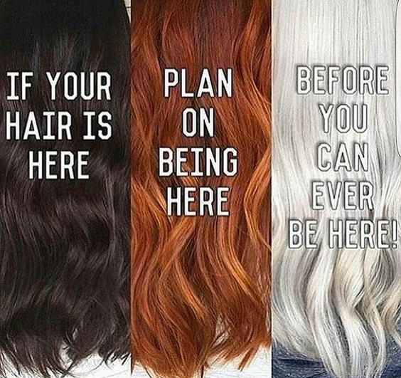 FROM DARK TO THE LIGHT SIDE: THE PROCESS OF LIGHTENING YOUR HAIR — Escape  Hairdressing