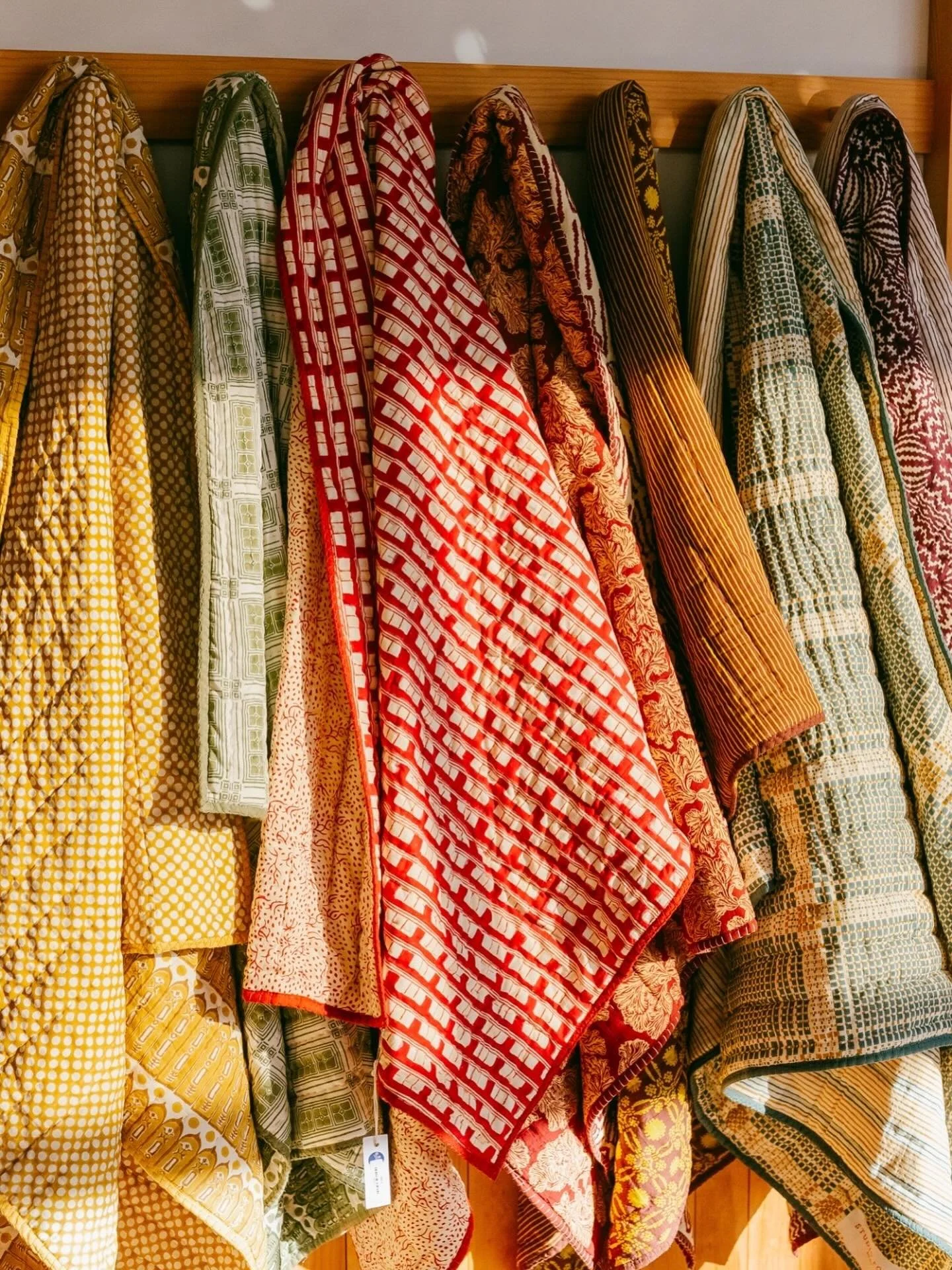 These throws by Studio Ford are such a dream. I (@katiegbowes ) purchased one for my home when the LA-based textile atelier and design studio launched an earlier collection and my entire family now fights over it for movie nights. I had to bring them