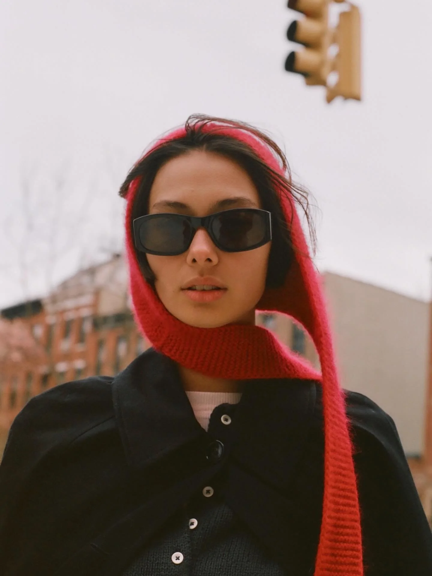 It&rsquo;s a new month and we are here for it. The Post Supply spring campaign shot by @drewescriva in NYC. @pienstudios balaclava, @jamesstreetco cotton cardigan @jungmaven layering t shirt. Jacket &amp; su glasses, models own.