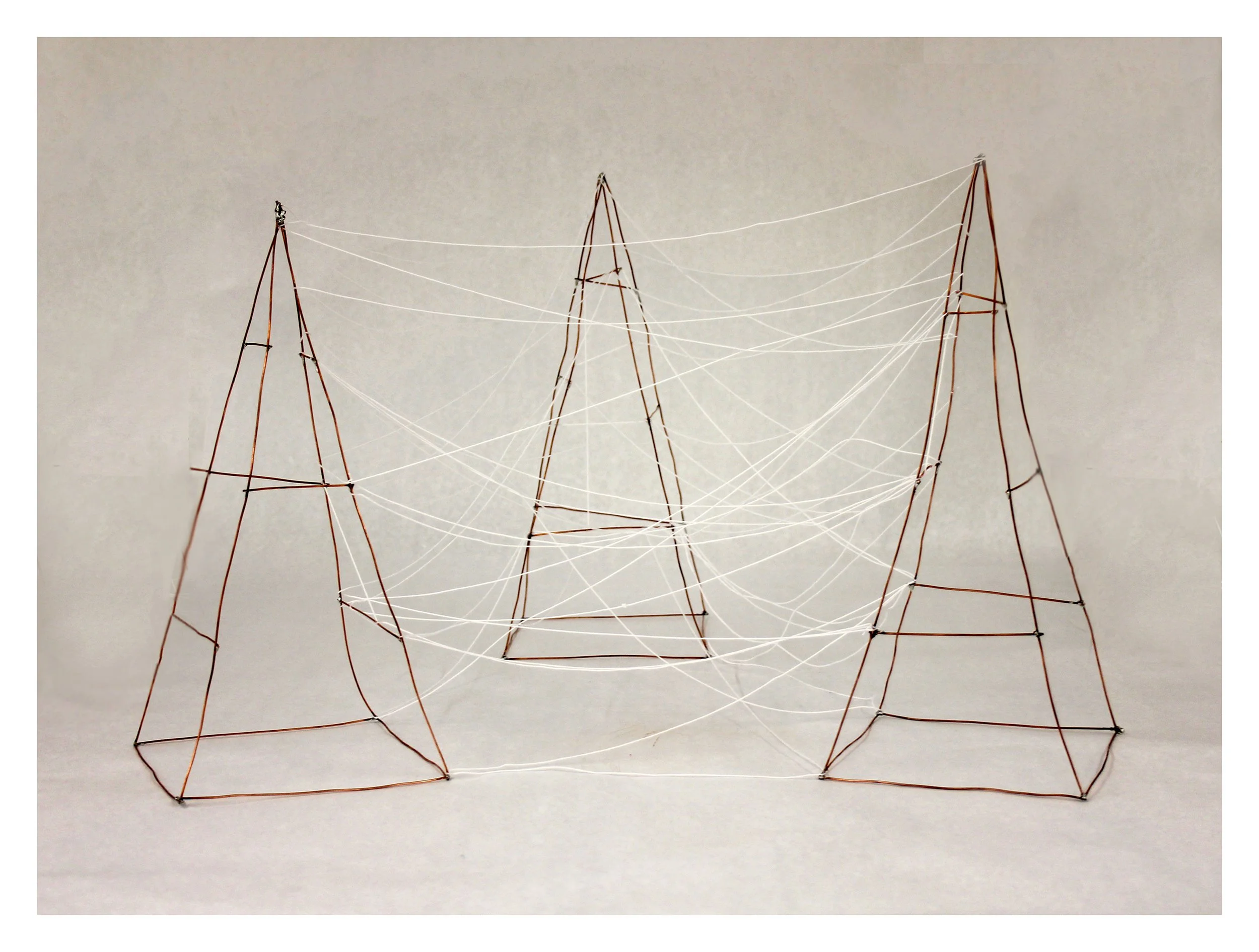  Student Unknown, Wire and String, 2024, Design Fundamentals, RISD Pre-College 
