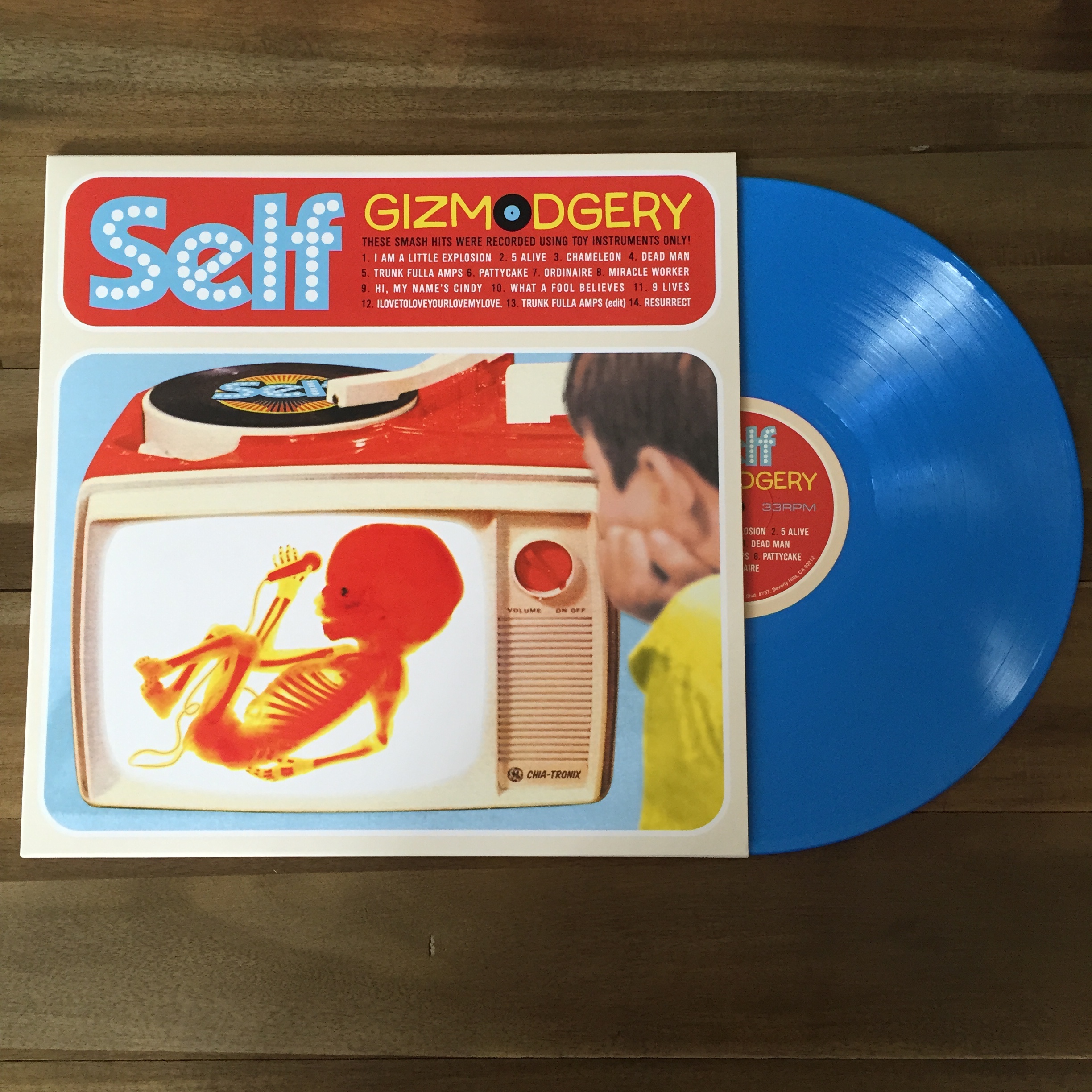 sElf • Gizmodgery Limited Edition Blue Vinyl