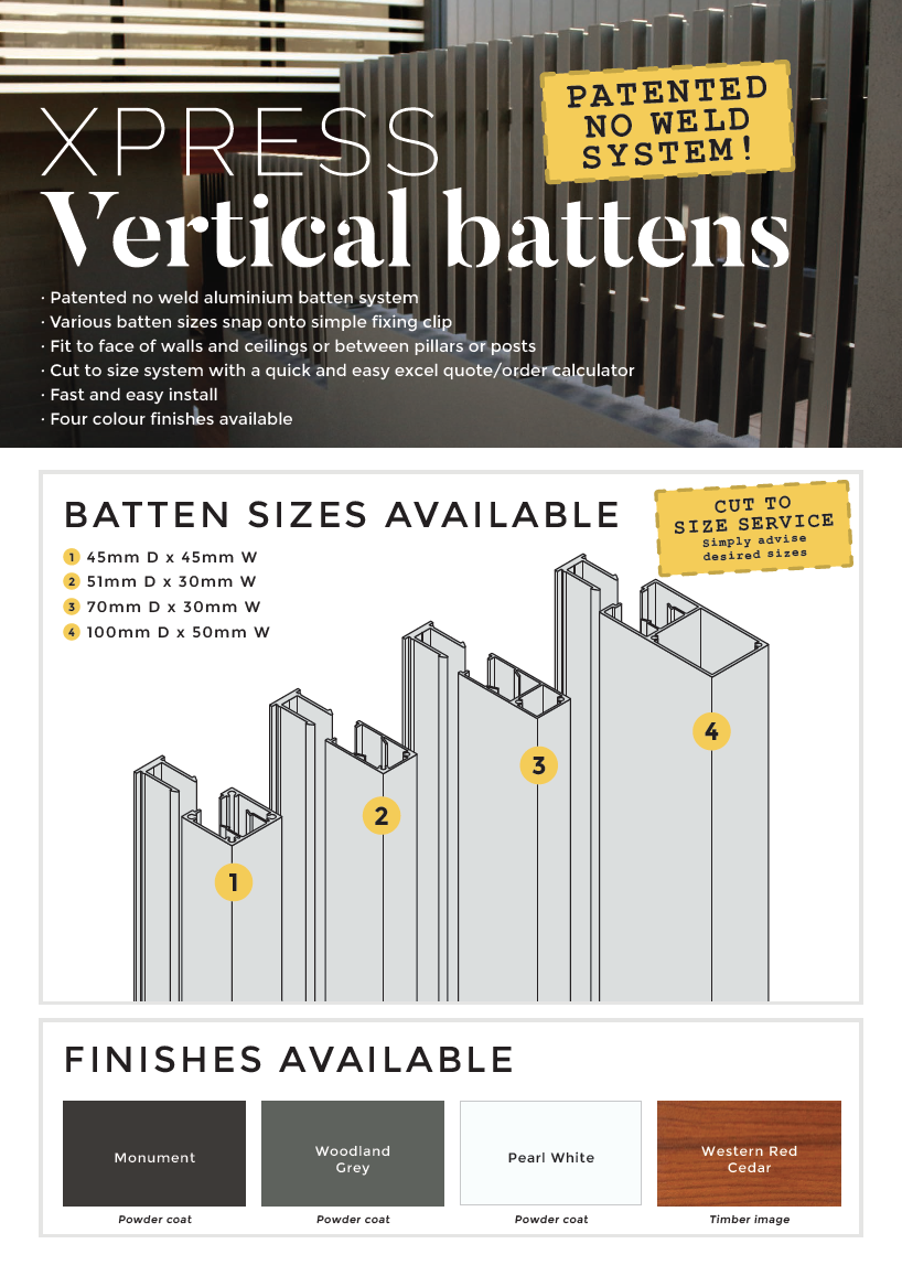 Battens infoClick here to view