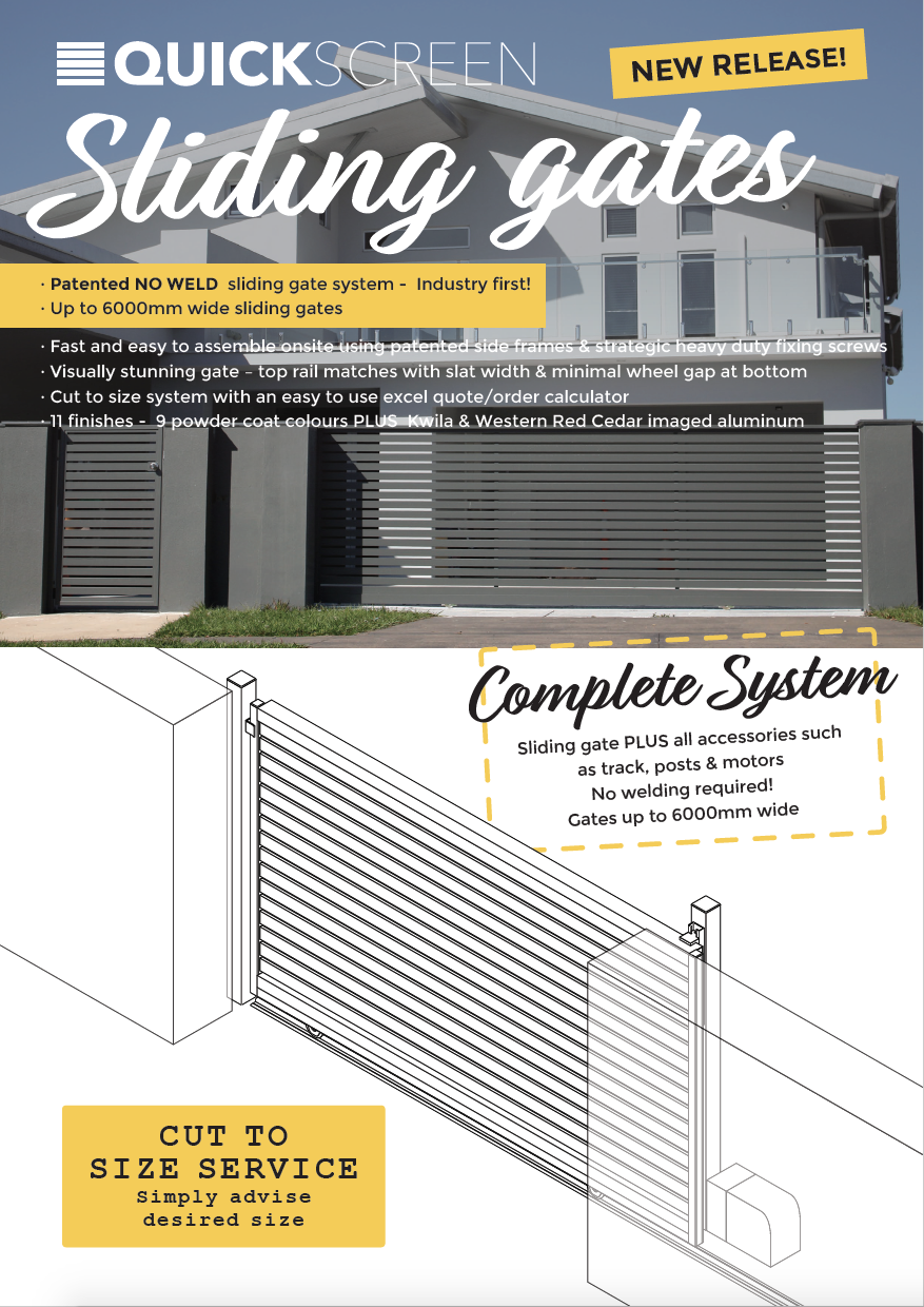 Cut to size sliding gate infoClick here to view