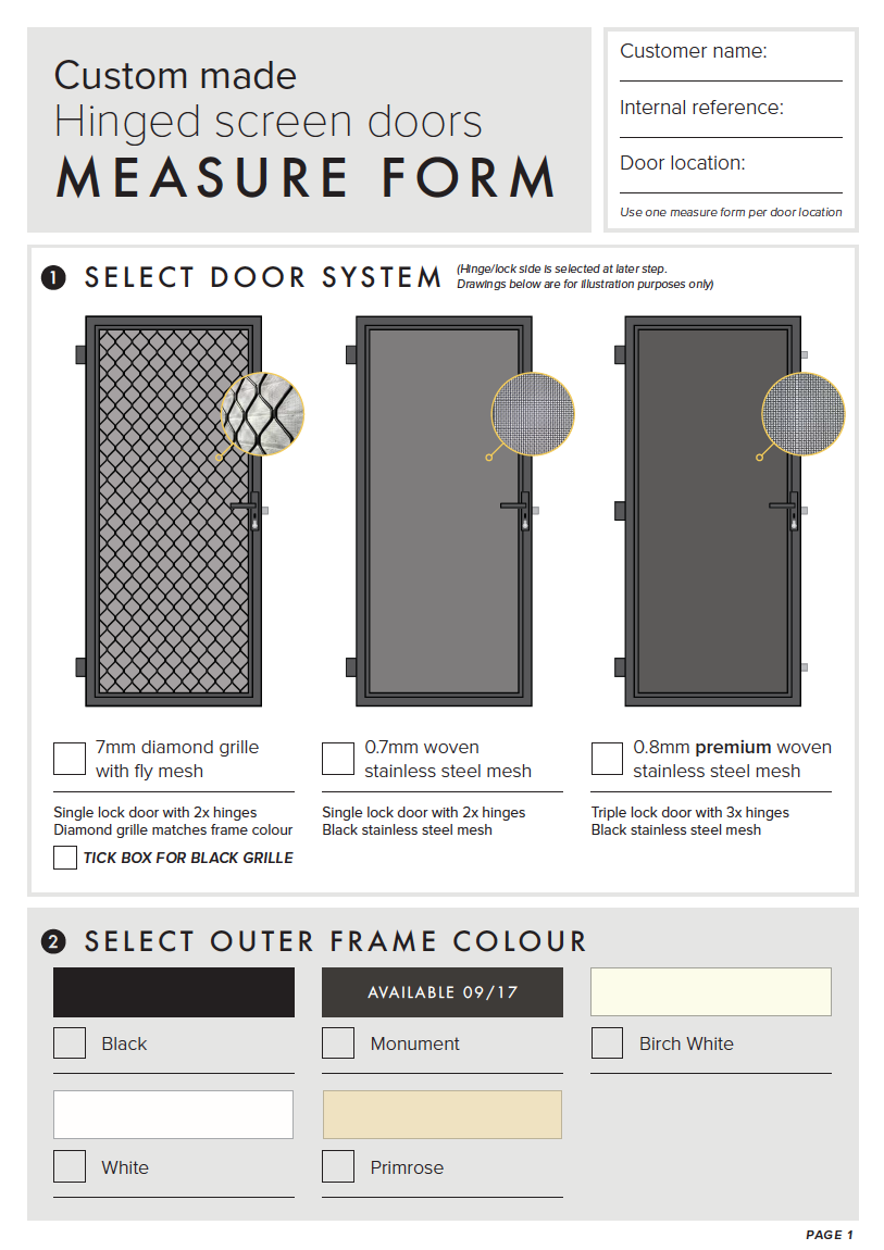 Measure formClick here to view