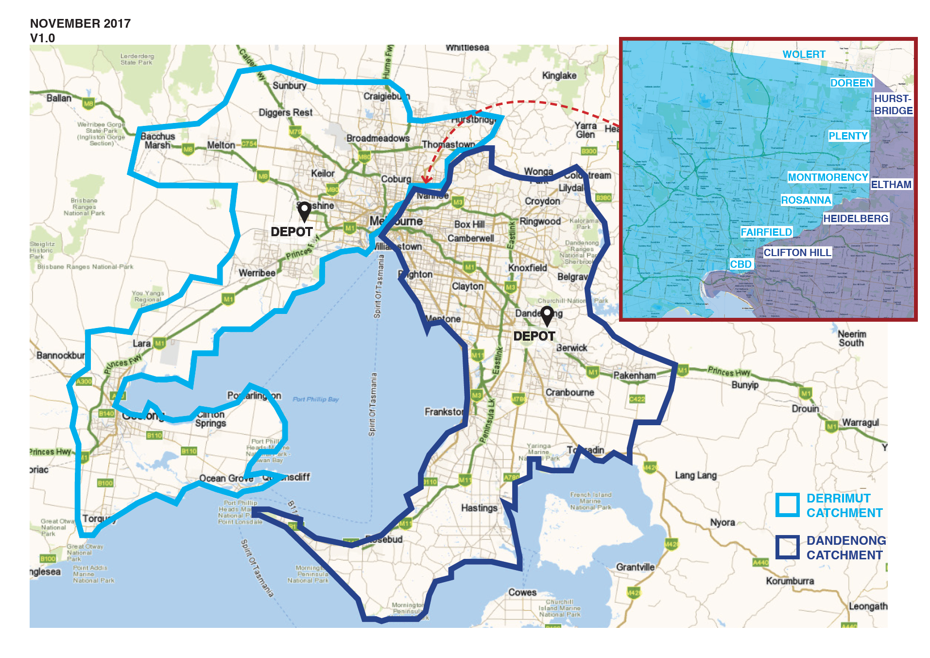 VIC delivery mapClick here to view