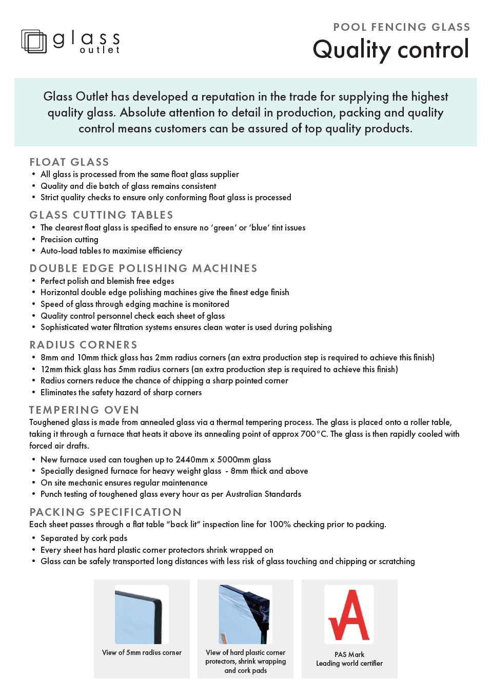 Glass quality controlClick here to view