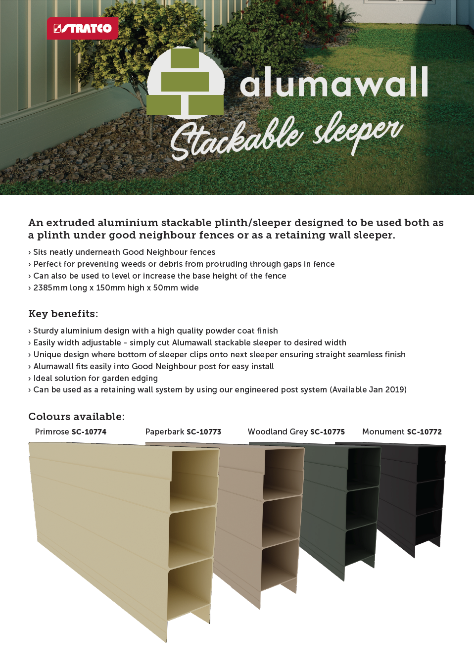 Alumawall infoClick here to view