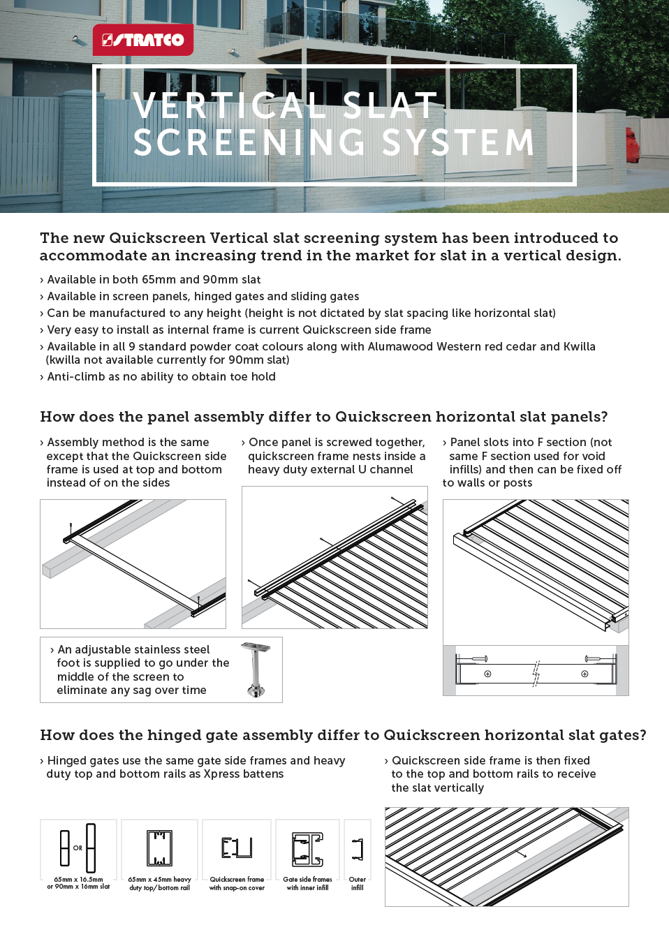 Vertical slat overviewClick here to view