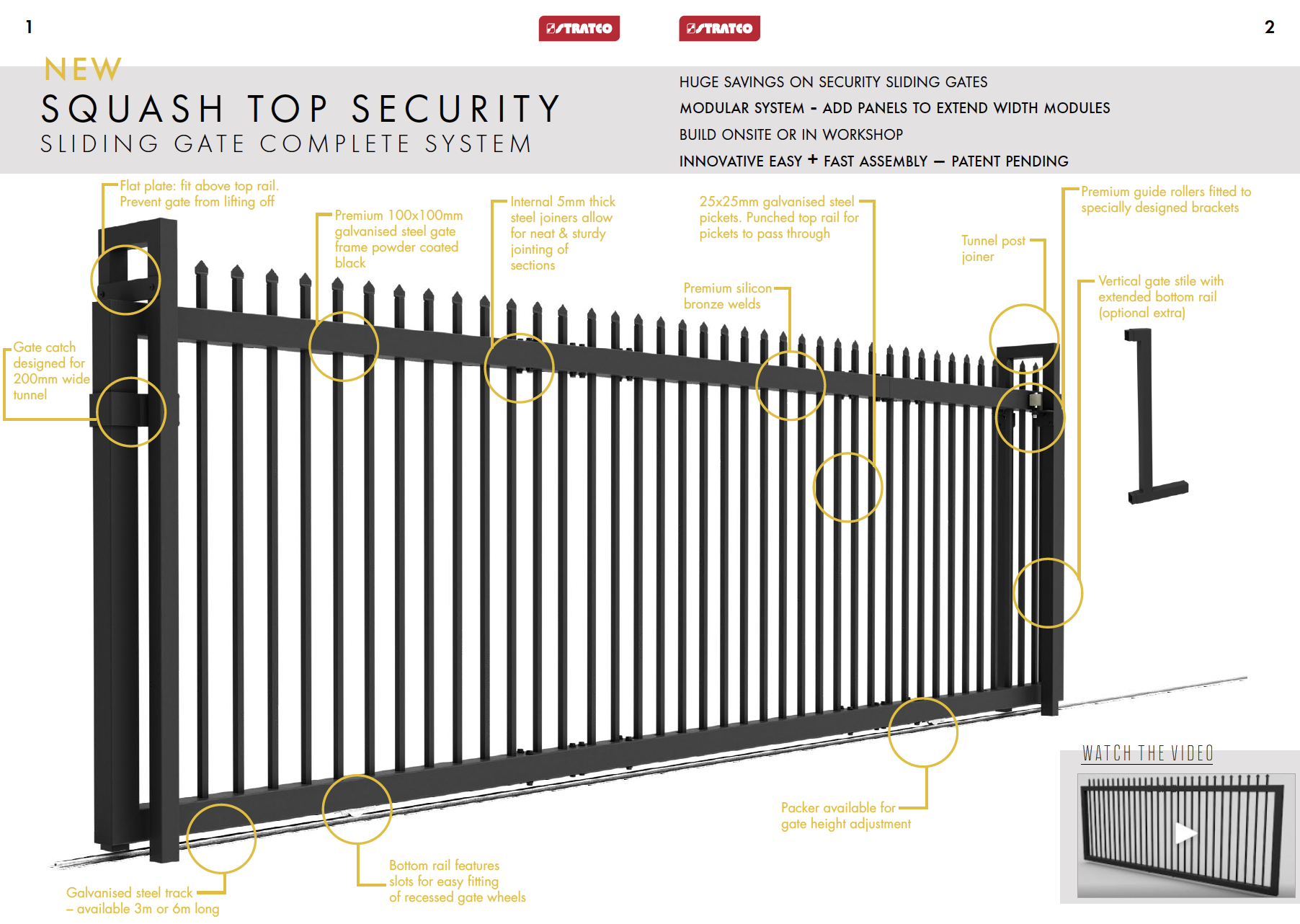 Squash top sliding gate catalogueClick here to view