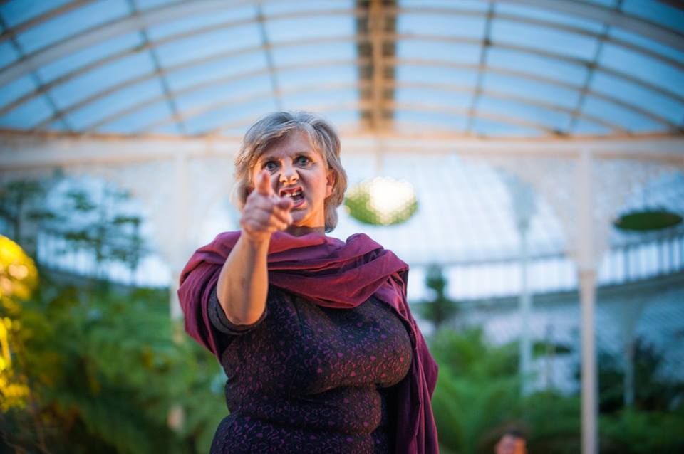 Janette Foggo as Volumnia in Coriolanus (2016)