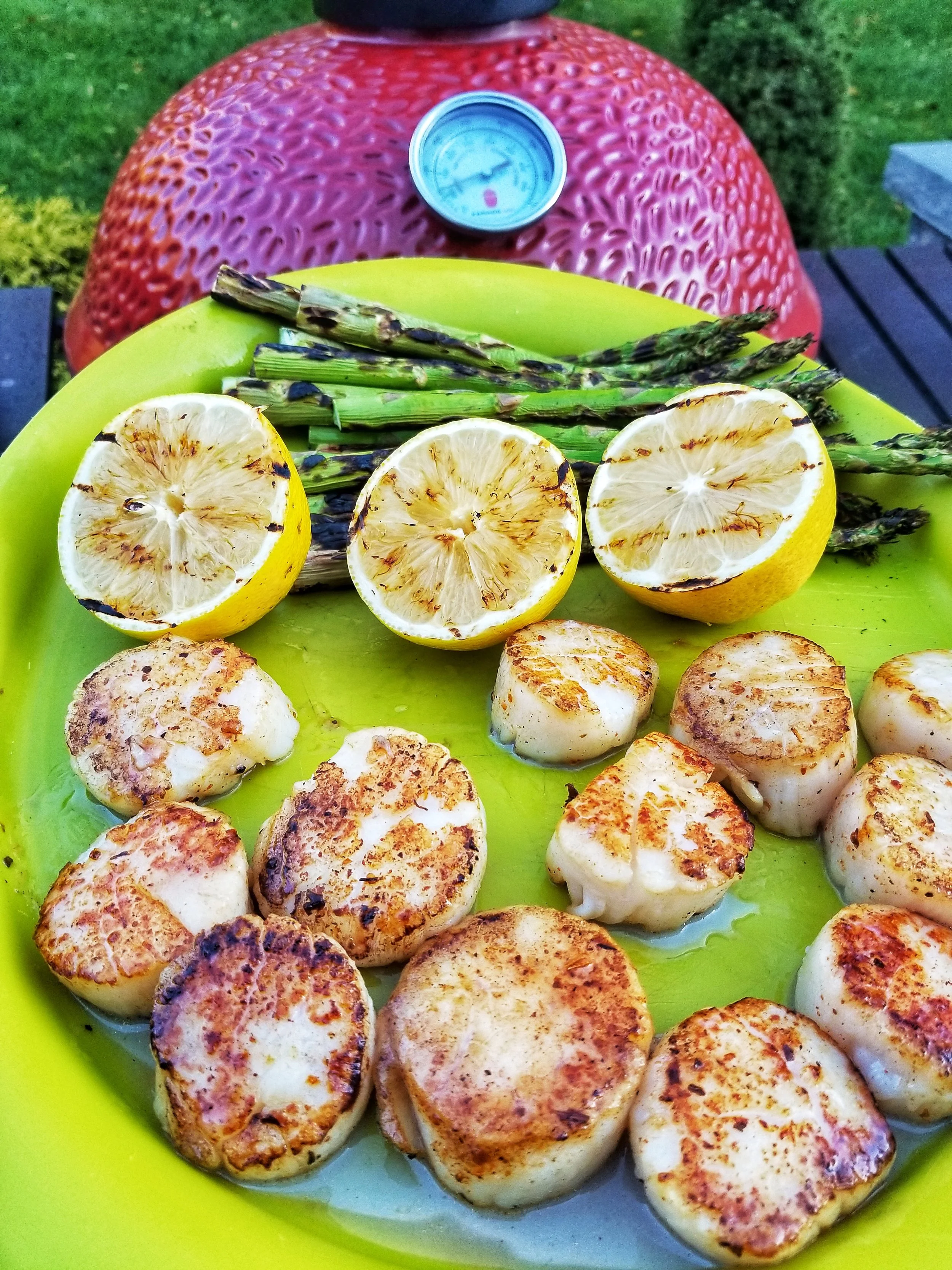 Grilled Scallops