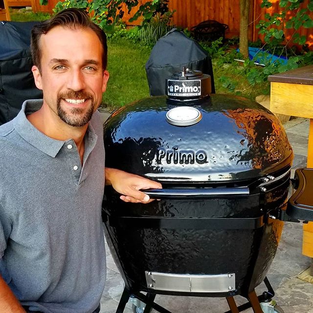 Please welcome the newest member of my grill family. This beautiful American Made Primo XL.⁣
⁣
I have partnered with @primoceramicgrills and you will be seeing this grill in action very soon!⁣
⁣
Please join me on this new adventure and let's see wher