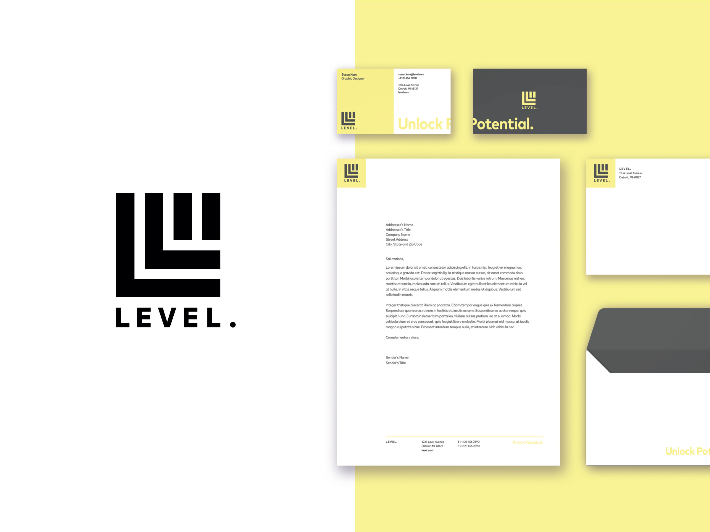 Level. Identity Branding