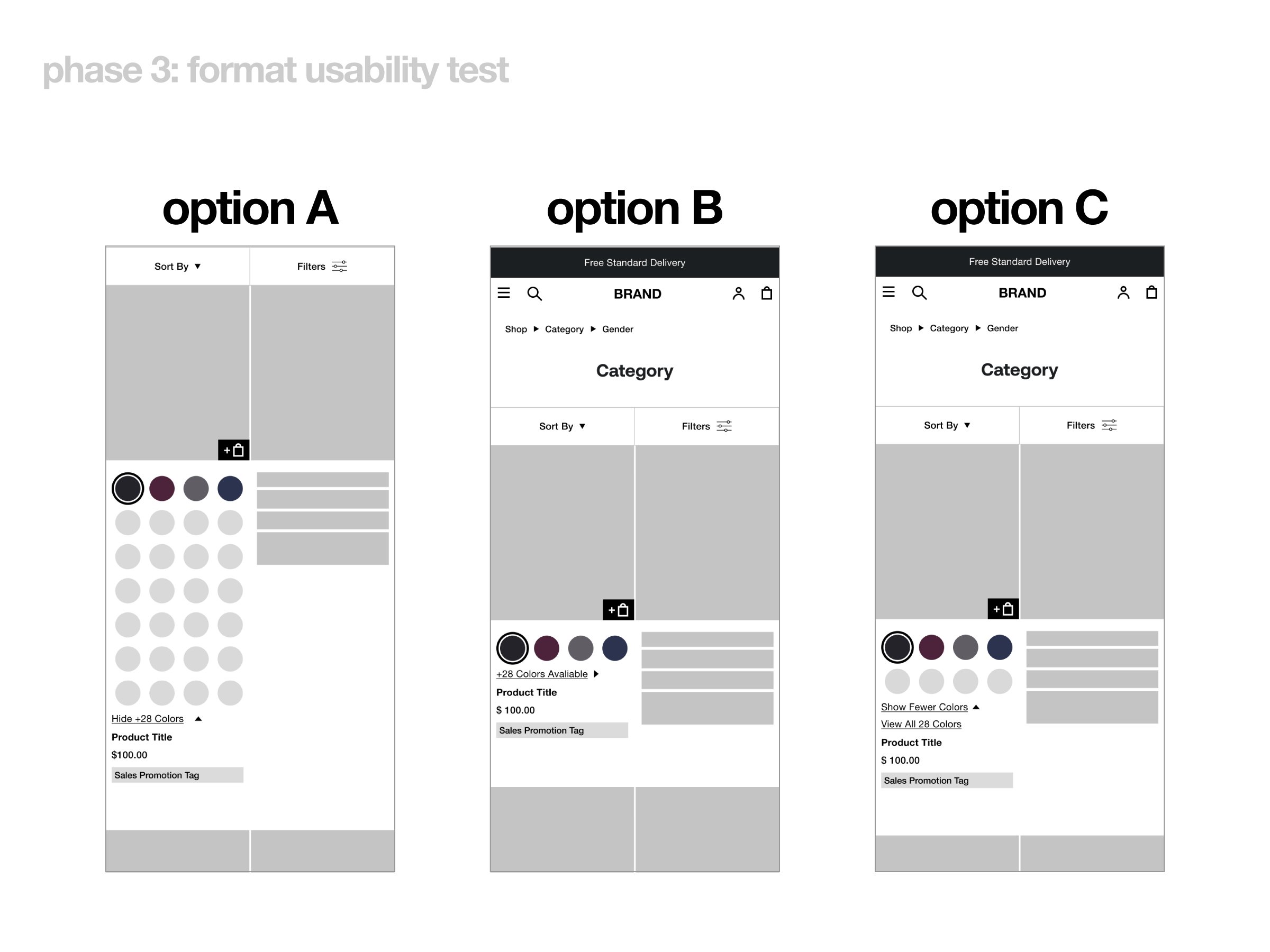 Phase 3: Format Usability Test