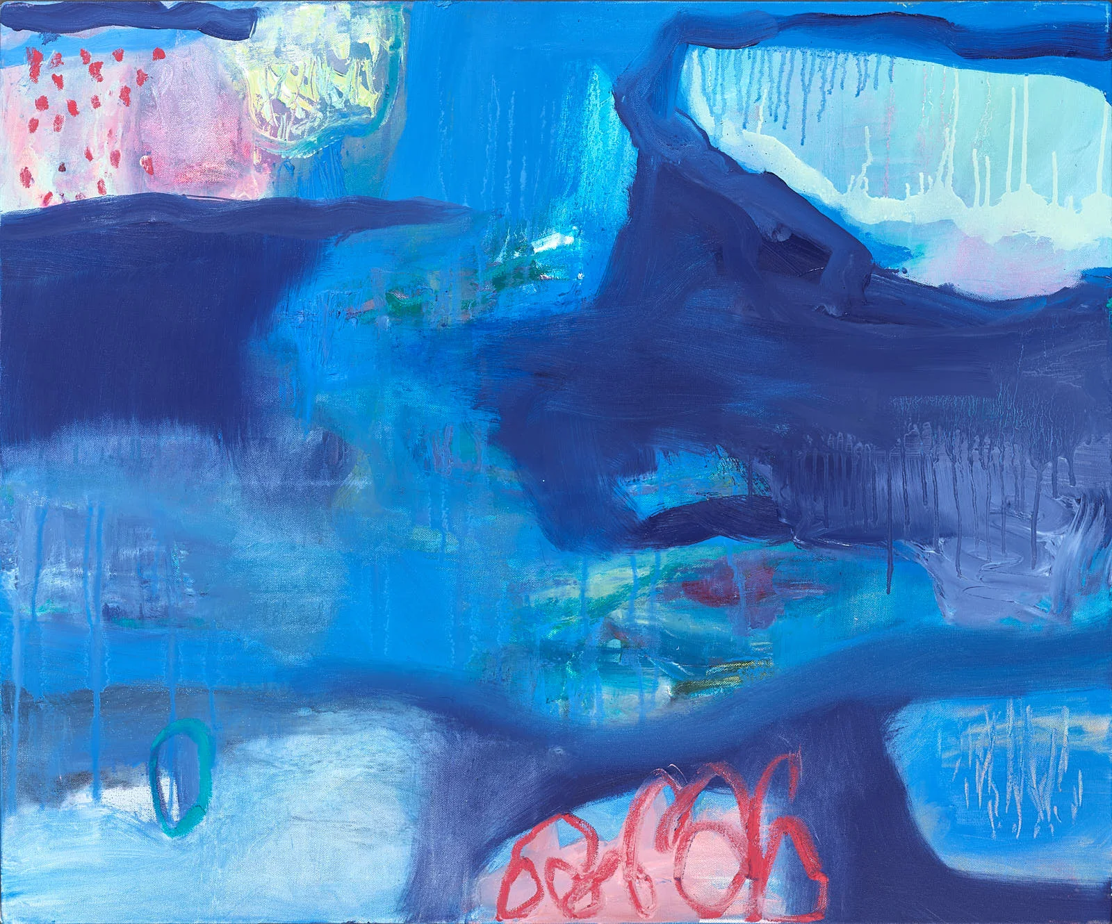 Blue vast meanderings 1