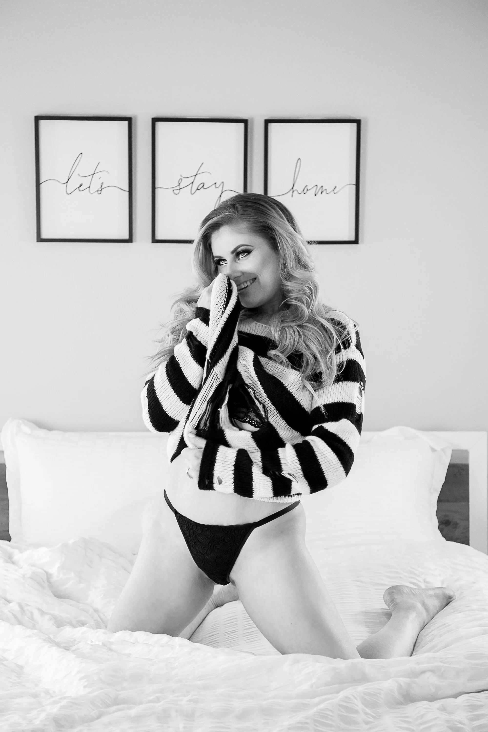 Boudoir photography taken by Kayla Duffney Creative.