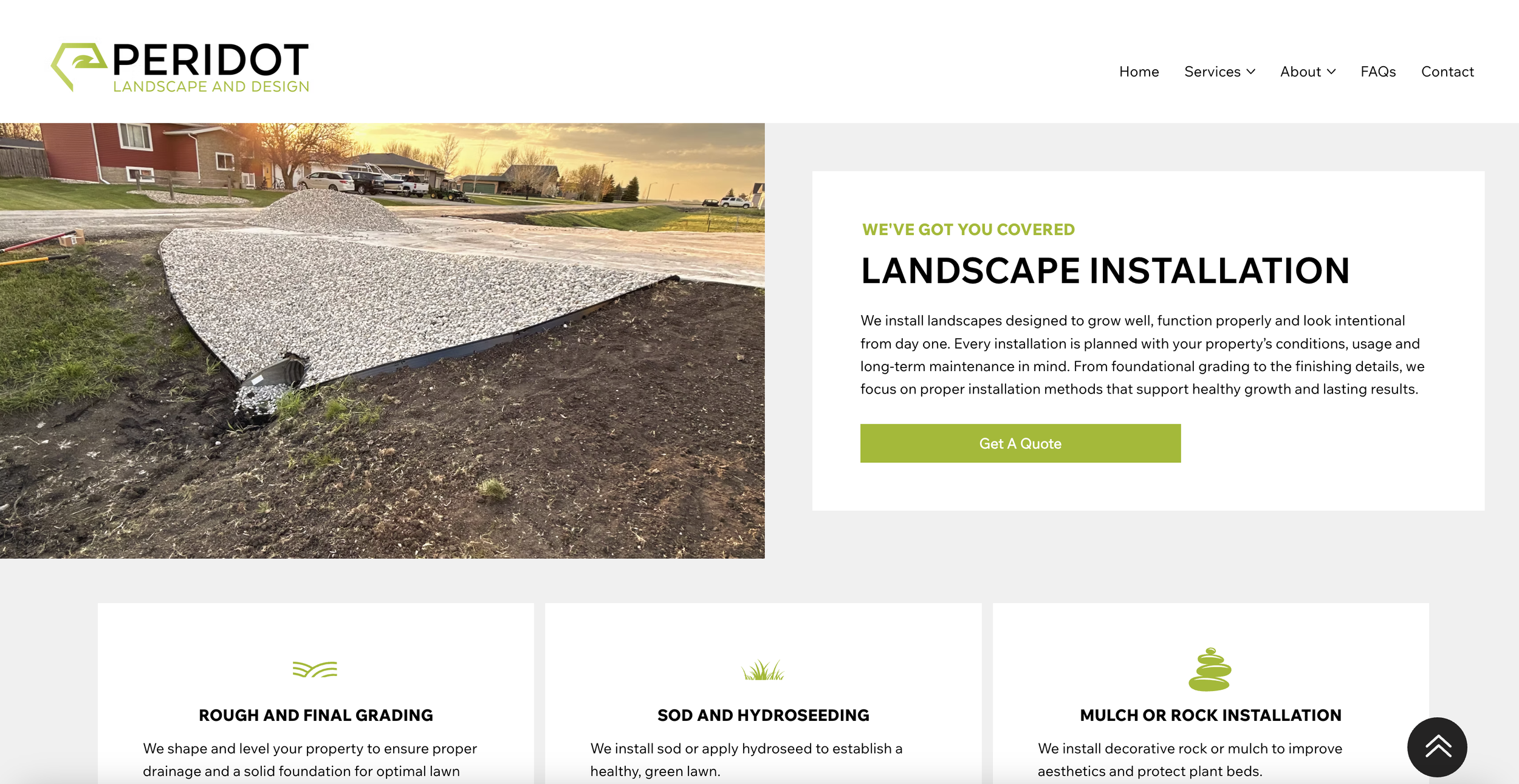 Peridot Landscape and Design
