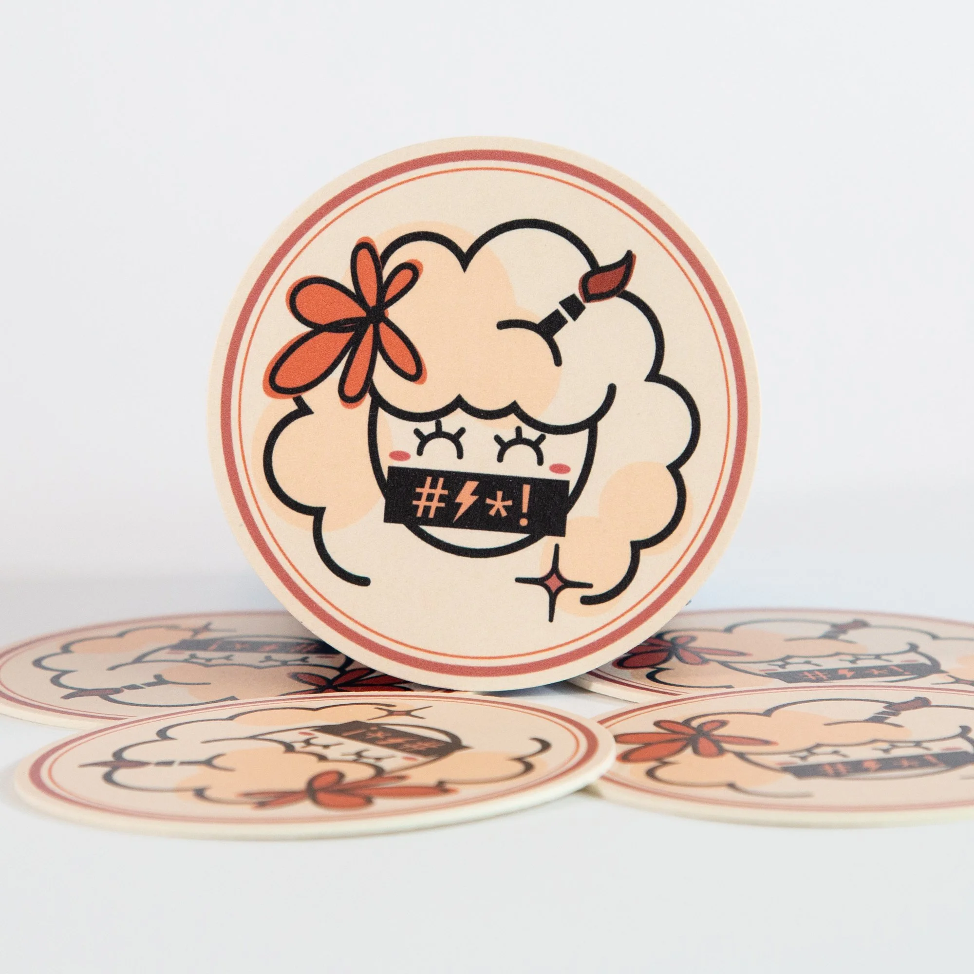 Coasters designed and photographed by Kayla Duffney Creative.