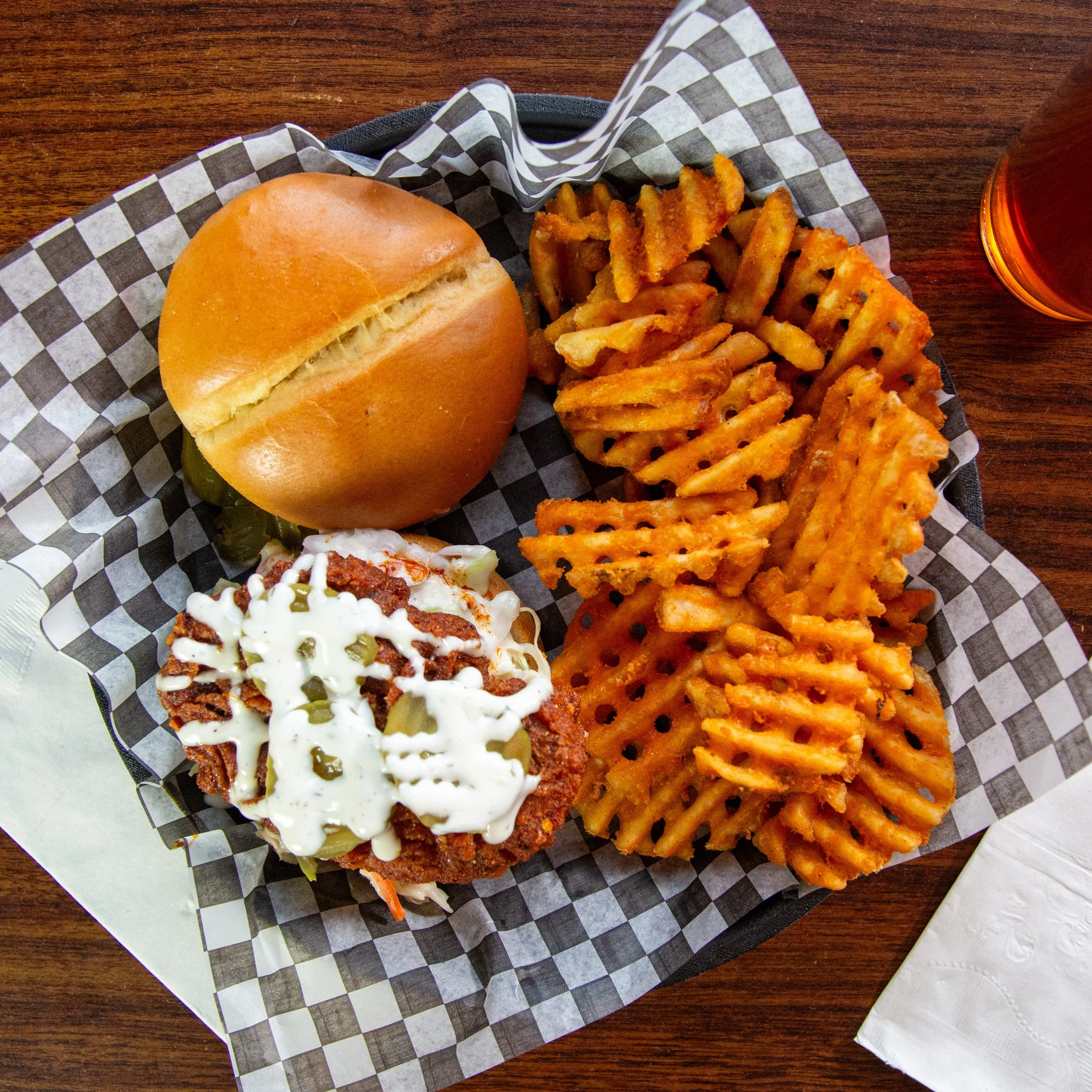Food from Red Hen Taphouse photographed by Kayla Duffney Creative.