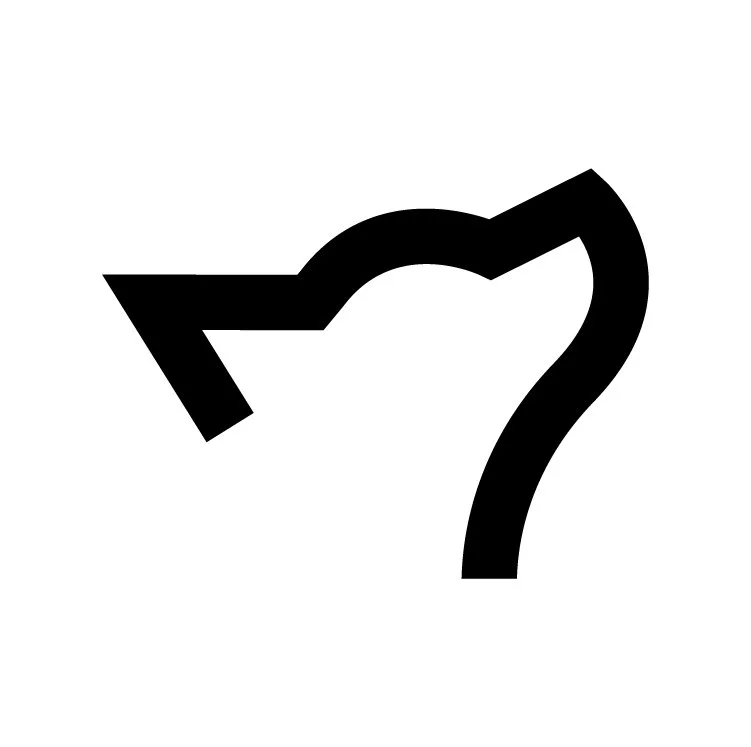 Howl House Communications logo brand mark in black designed by Kayla Duffney Creative
