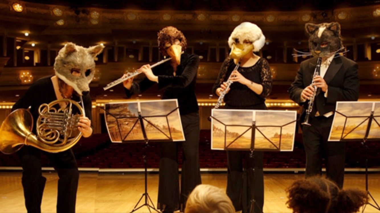 MASKS FOR PETER AND THE WOLF , CHICAGO SYMPHONY ORCHESTRA