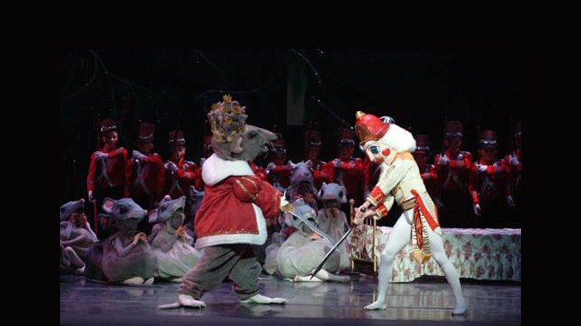 MASKS AND PROPS FOR THE NUTCRACKER , PEORIA BALLET COMPANY