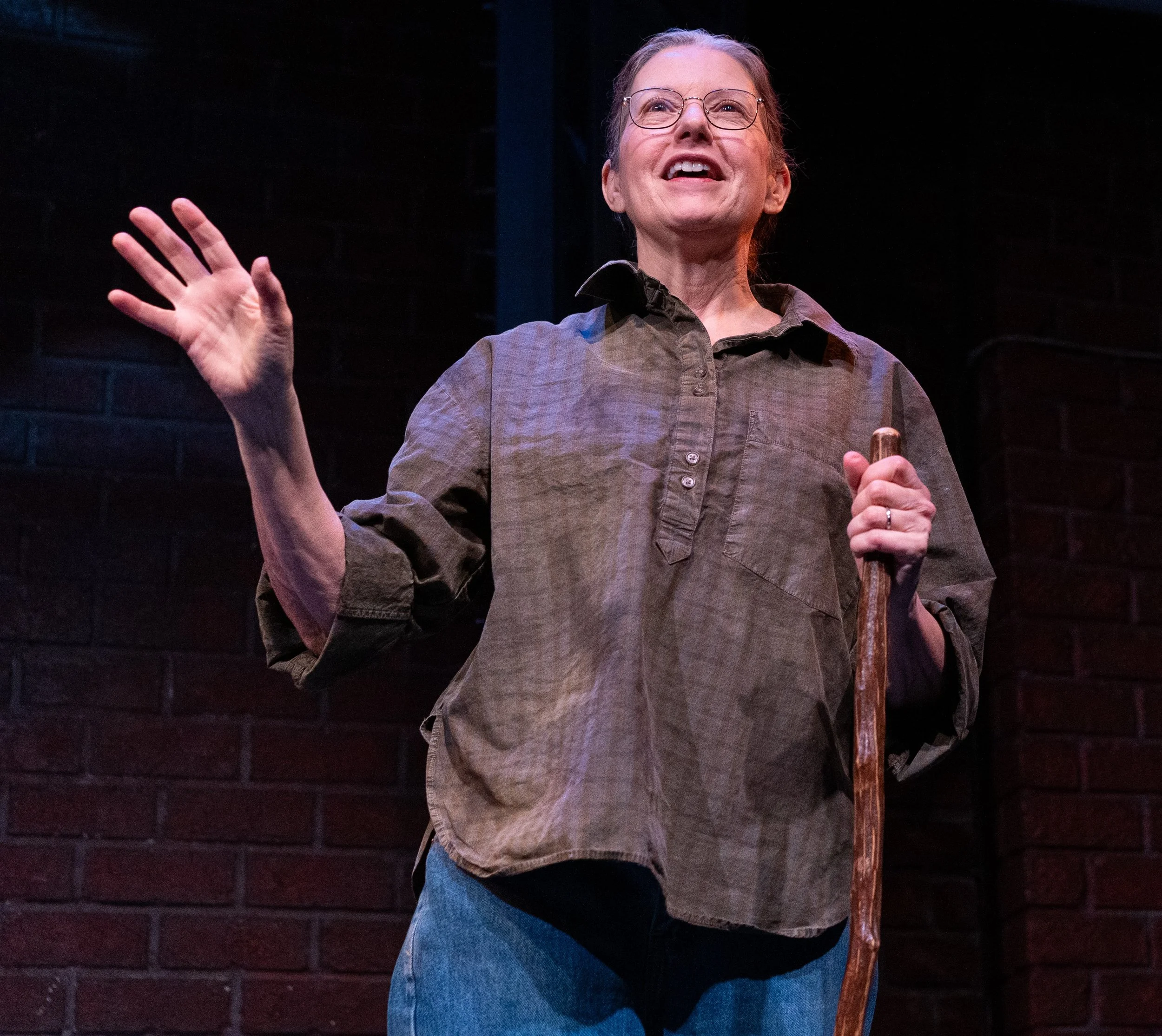 As Emma Gatewood in Grandma Gatewood Took a Walk