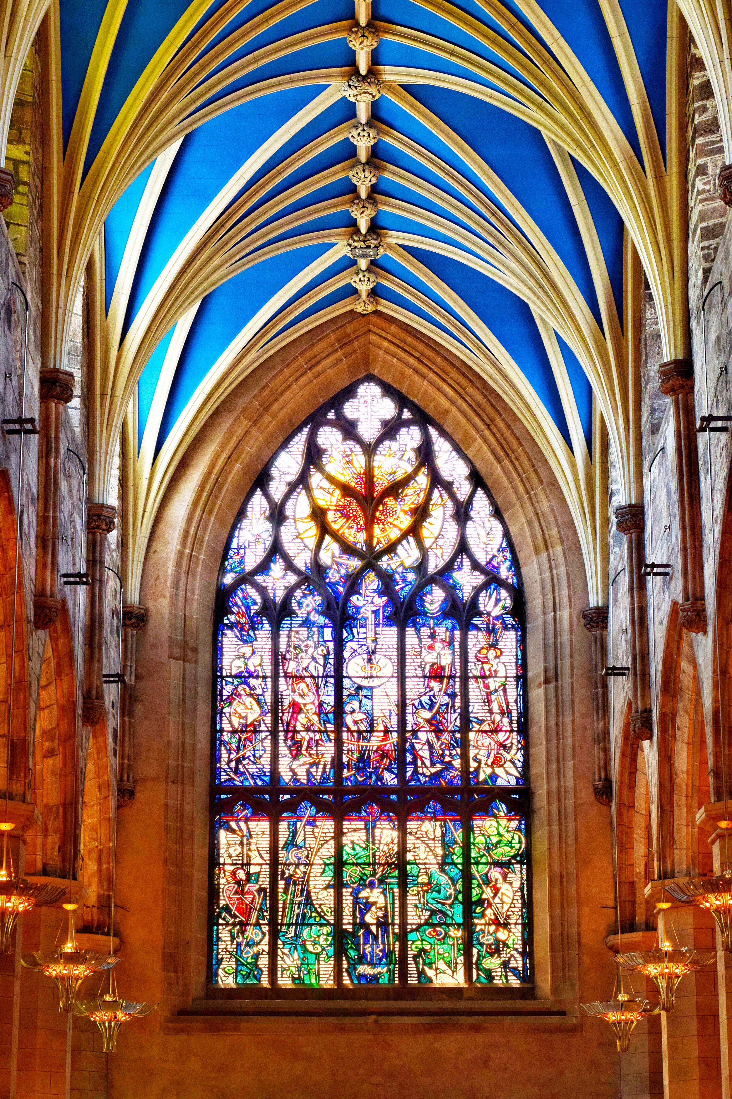 St. Gile's Cathedral (The Royal Mile, Edinburgh, Scotland)