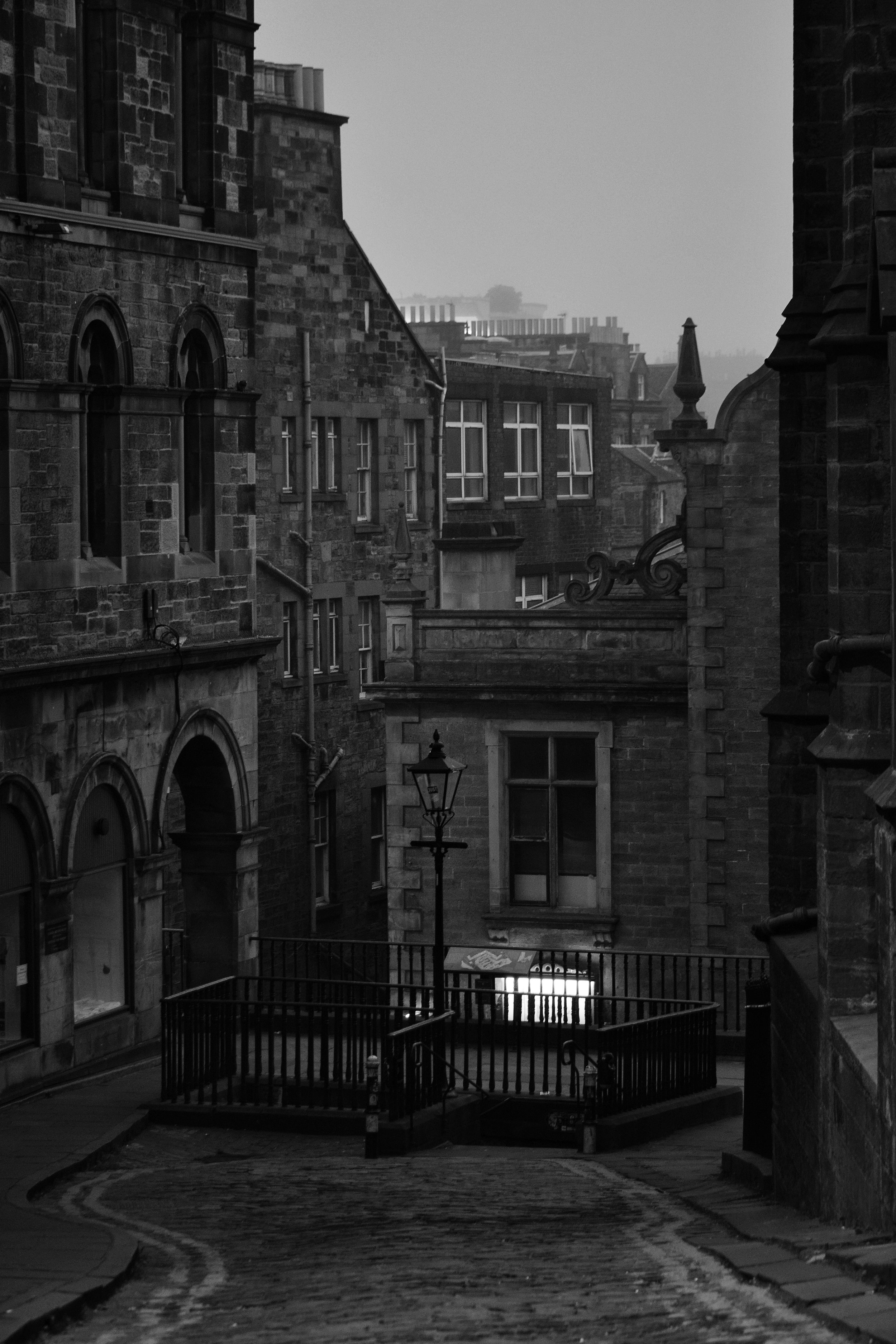 The Path Back Home (Upper Bow, Edinburgh, Scotland)